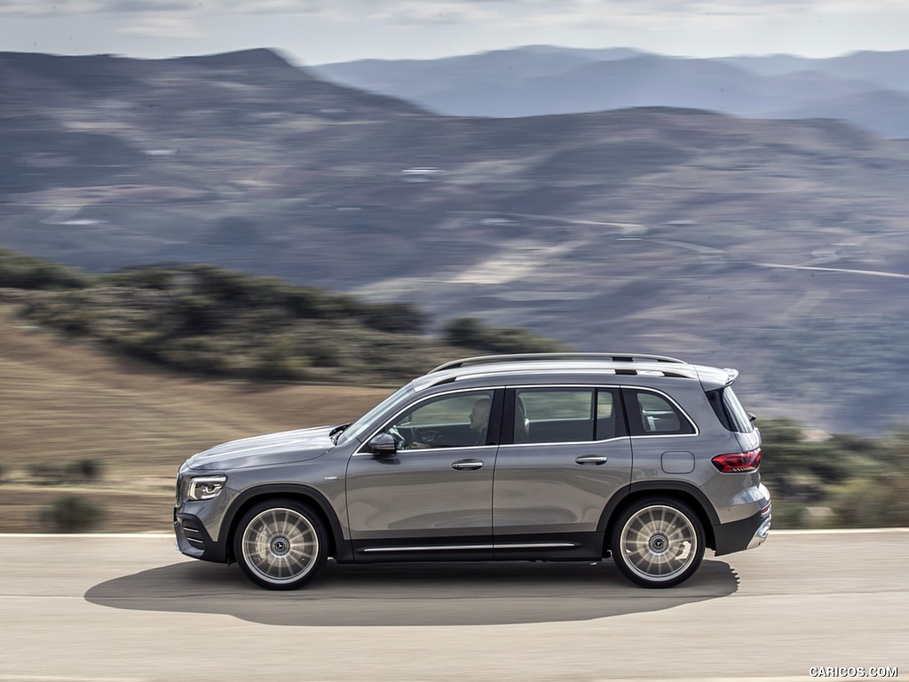 2021 Mercedes-AMG GLB 35 4MATIC (Color: Mountain Gray Metallic) - Side