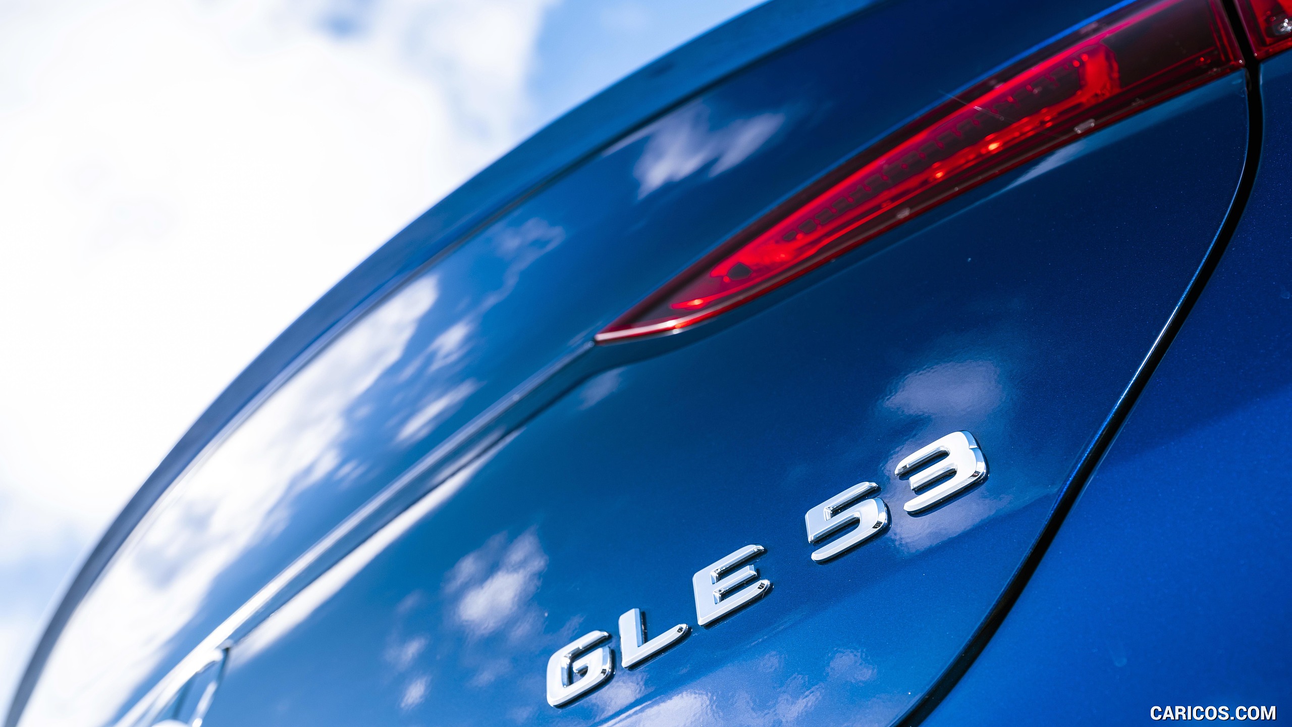 2021 Mercedes-AMG GLE 53 4MATIC Coupe (Color: Brilliant Blue Metallic) - Badge, #53 of 178