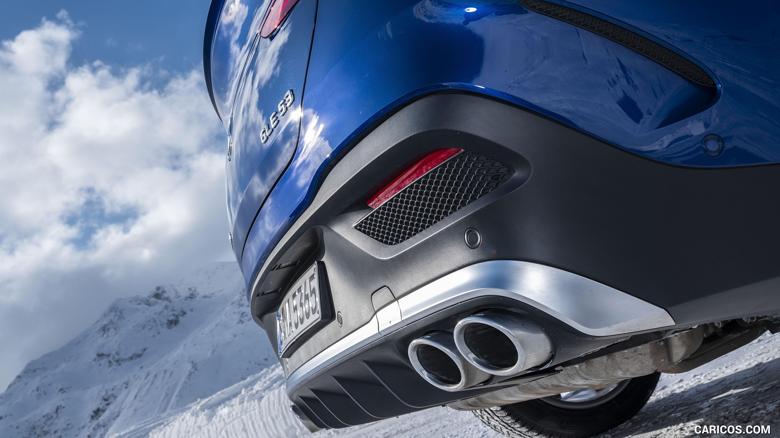 2021 Mercedes-AMG GLE 53 4MATIC Coupe (Color: Brilliant Blue Metallic) - Exhaust, #55 of 178
