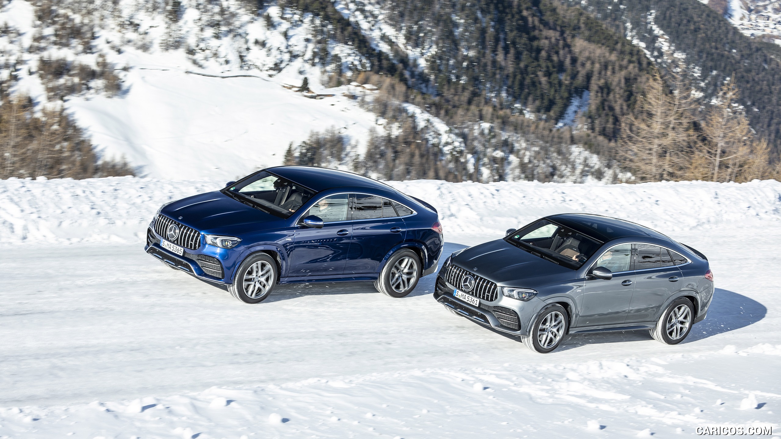 2021 Mercedes-AMG GLE 53 4MATIC Coupe (Color: Selenite Gray Metallic), #62 of 178