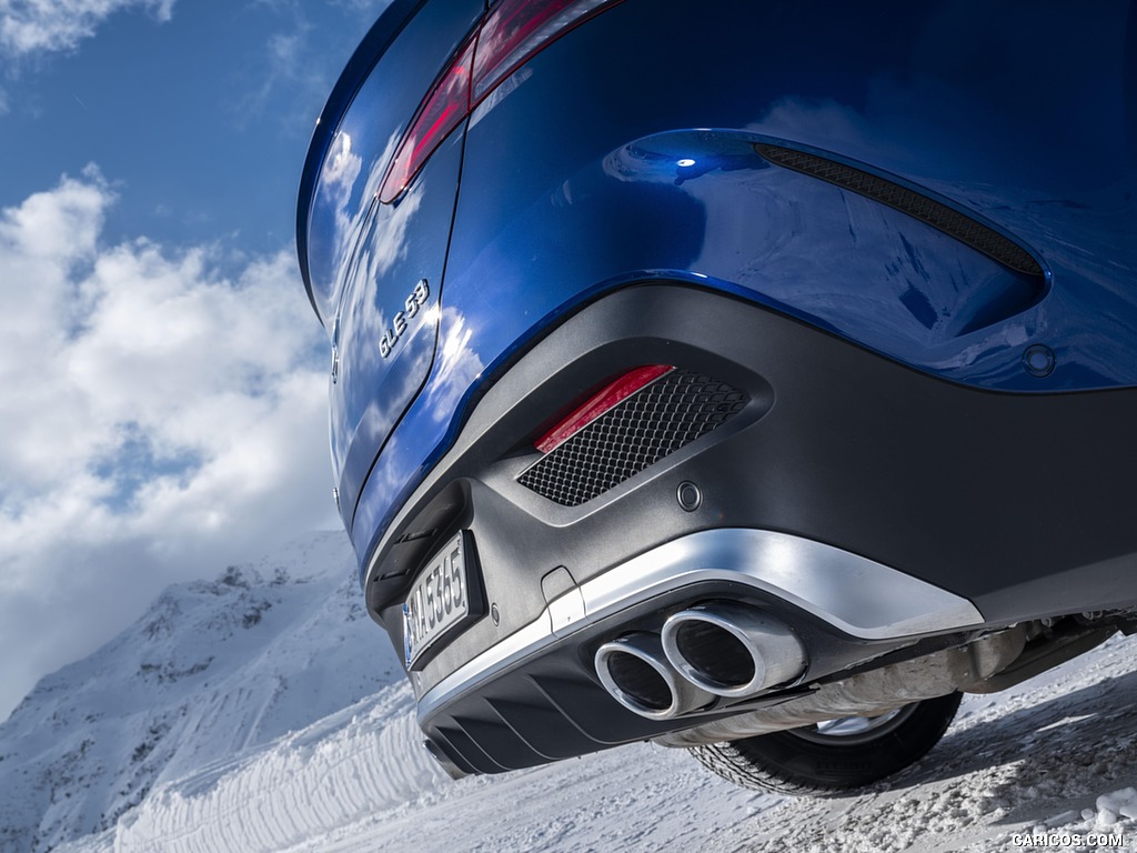 2021 Mercedes-AMG GLE 53 4MATIC Coupe (Color: Brilliant Blue Metallic) - Exhaust