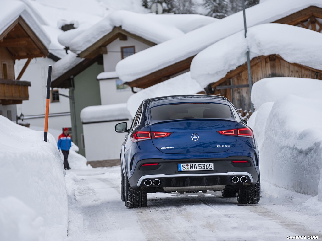 2021 Mercedes-AMG GLE 53 4MATIC Coupe (Color: Brilliant Blue Metallic) - Rear