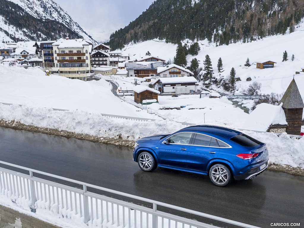 2021 Mercedes-AMG GLE 53 4MATIC Coupe (Color: Brilliant Blue Metallic) - Side