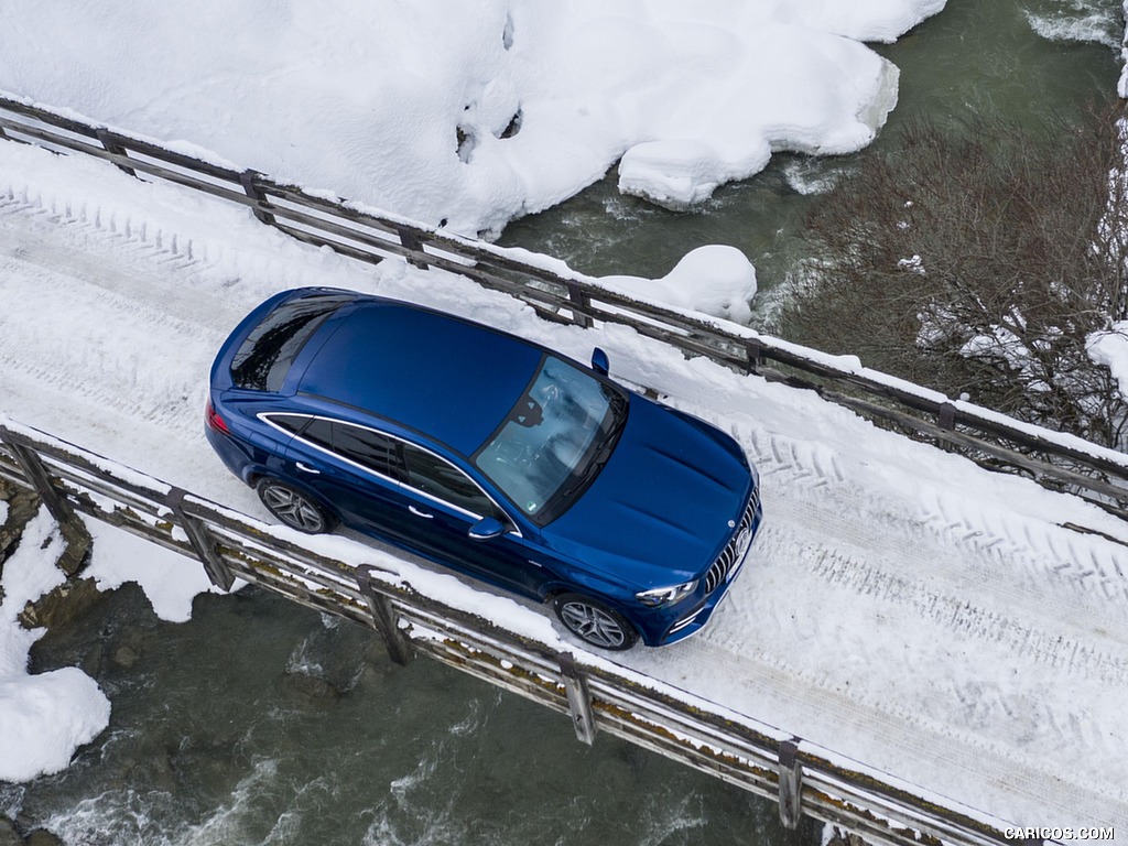 2021 Mercedes-AMG GLE 53 4MATIC Coupe (Color: Brilliant Blue Metallic) - Top