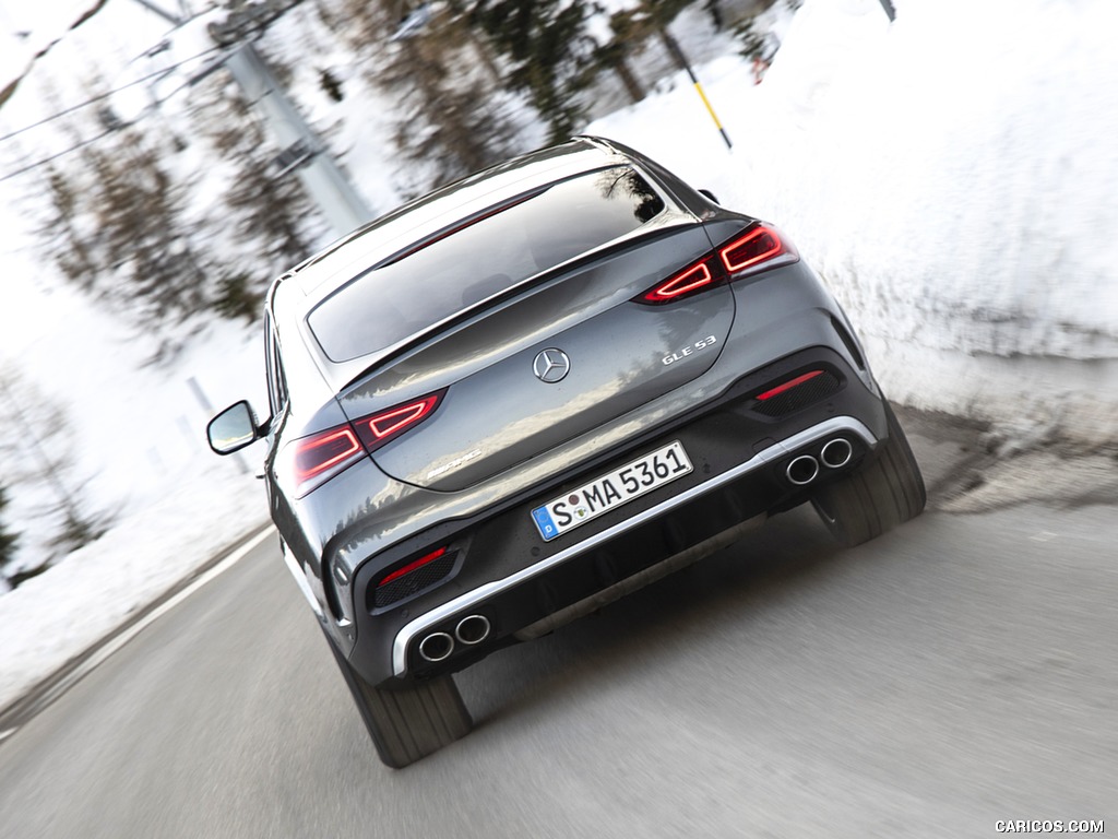 2021 Mercedes-AMG GLE 53 4MATIC Coupe (Color: Selenite Gray Metallic) - Rear