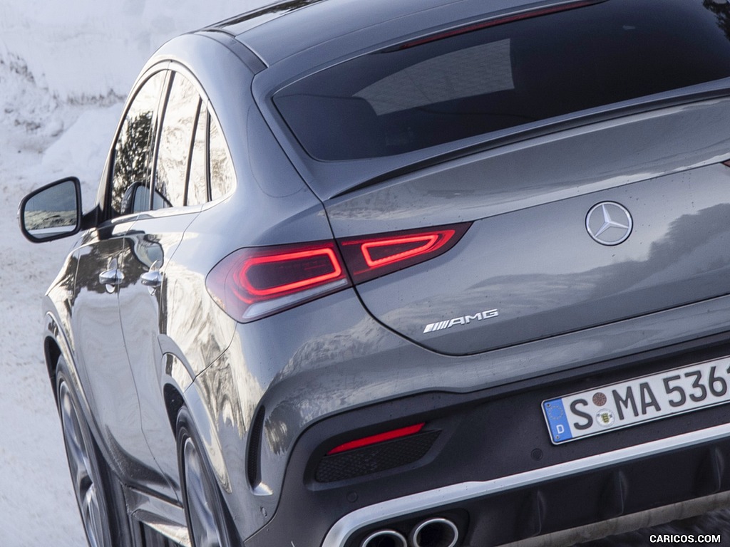 2021 Mercedes-AMG GLE 53 4MATIC Coupe (Color: Selenite Gray Metallic) - Rear