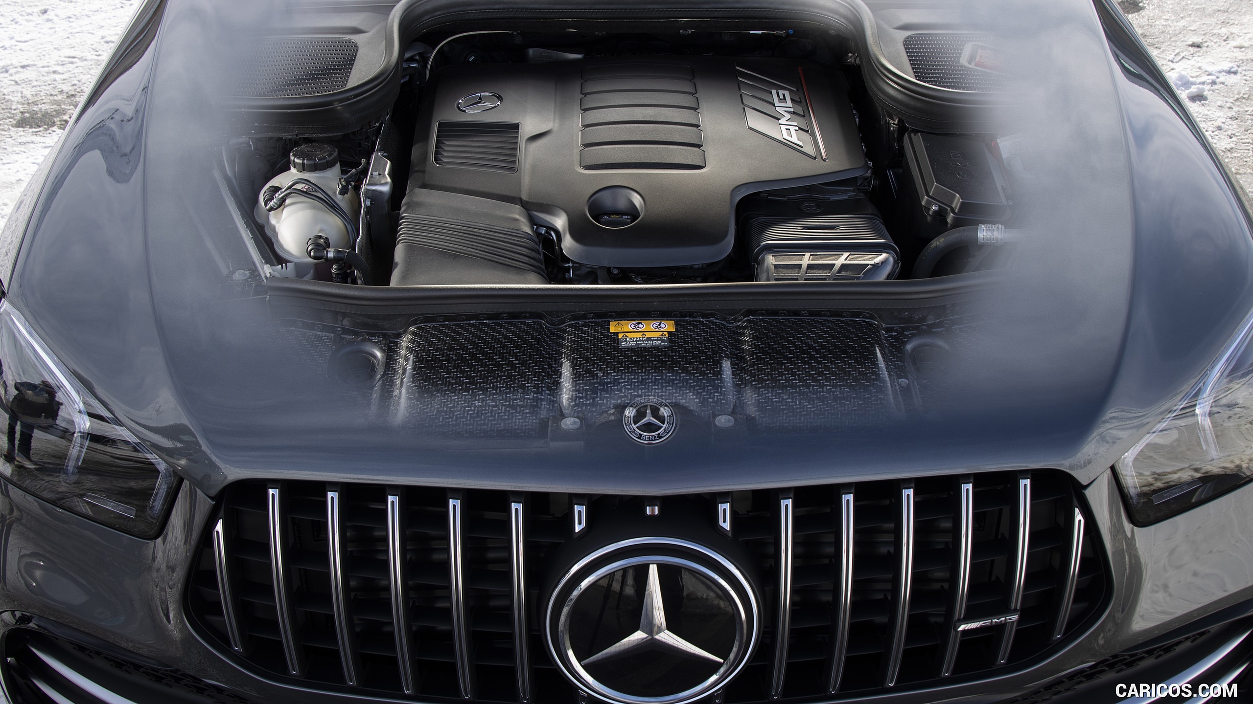 2021 Mercedes-AMG GLE 53 4MATIC Coupe - Engine, #72 of 178