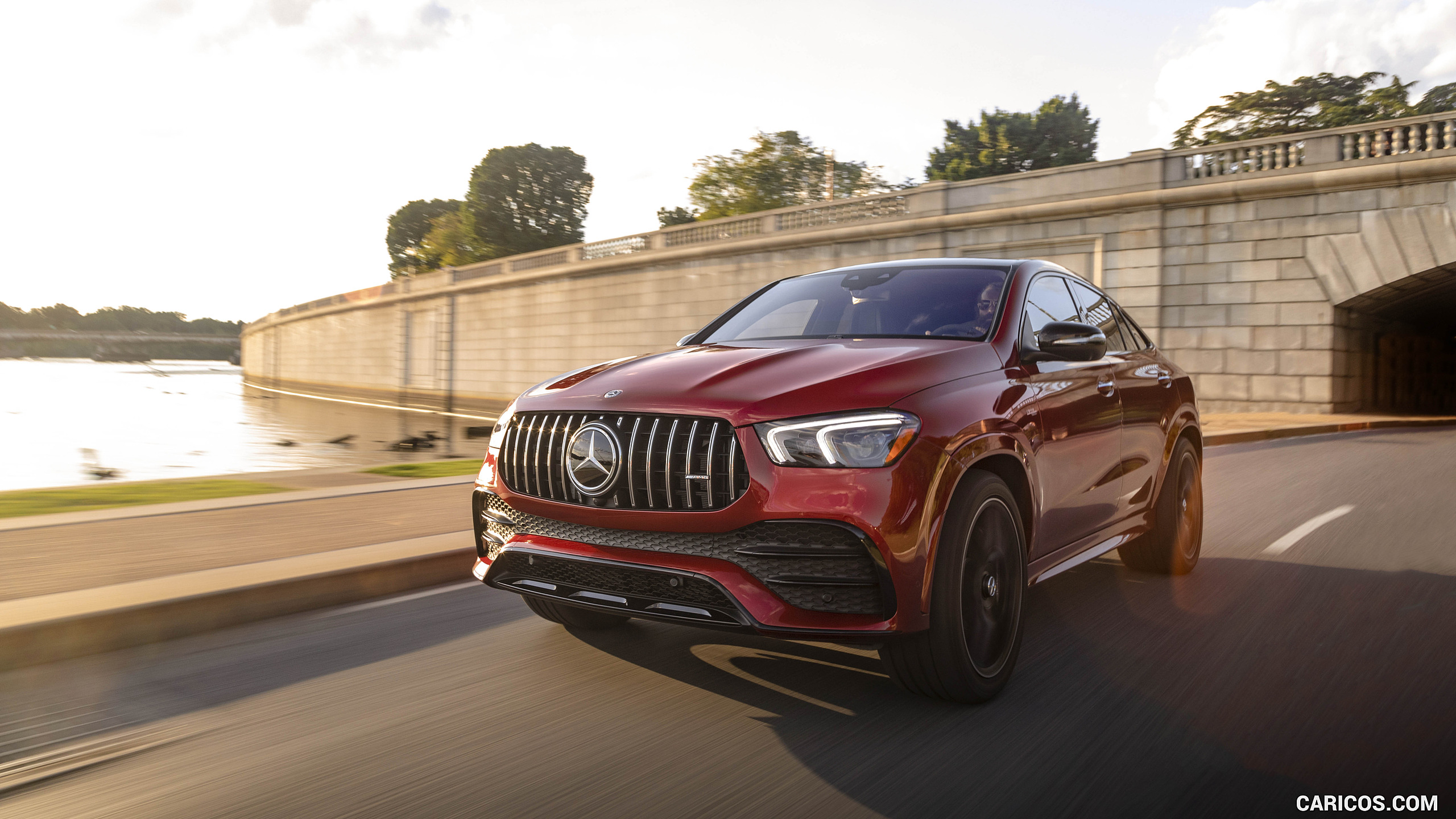 2021 Mercedes-AMG GLE 53 Coupe - Front Three-Quarter, #81 of 178