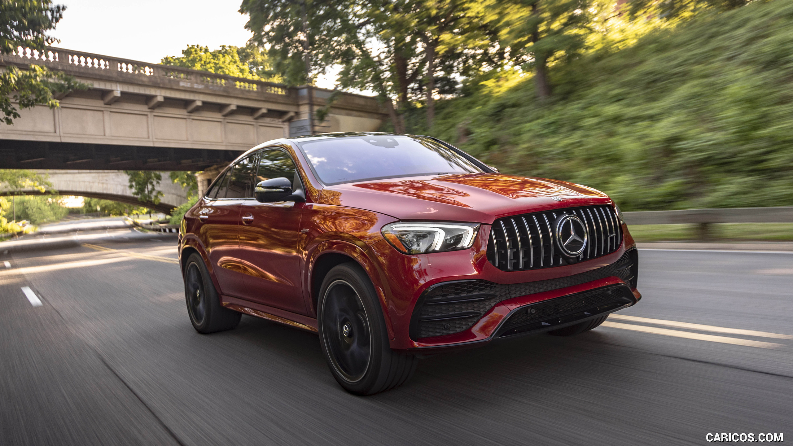 2021 Mercedes-AMG GLE 53 Coupe - Front Three-Quarter, #100 of 178