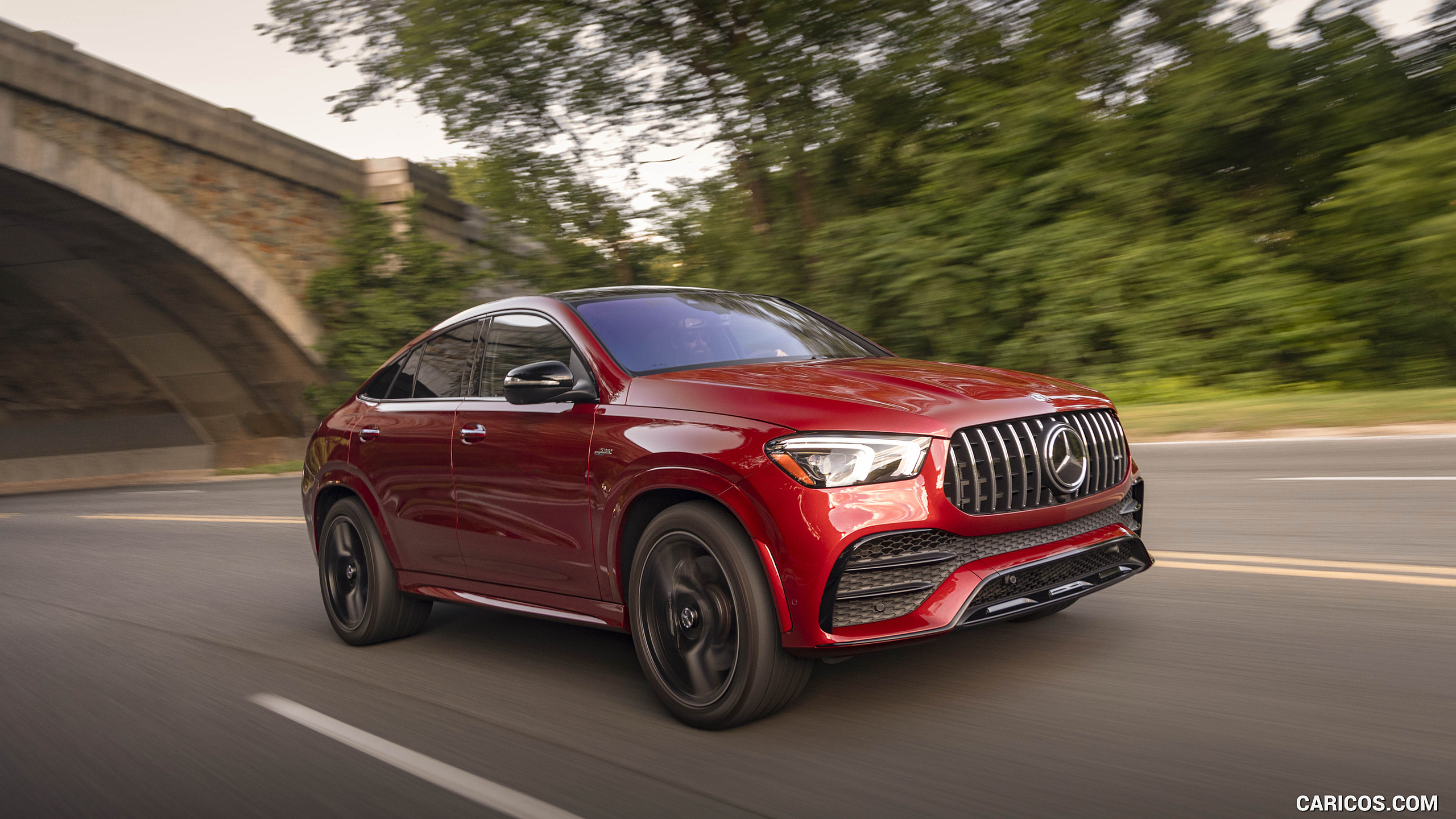 2021 Mercedes-AMG GLE 53 Coupe - Front Three-Quarter, #113 of 178