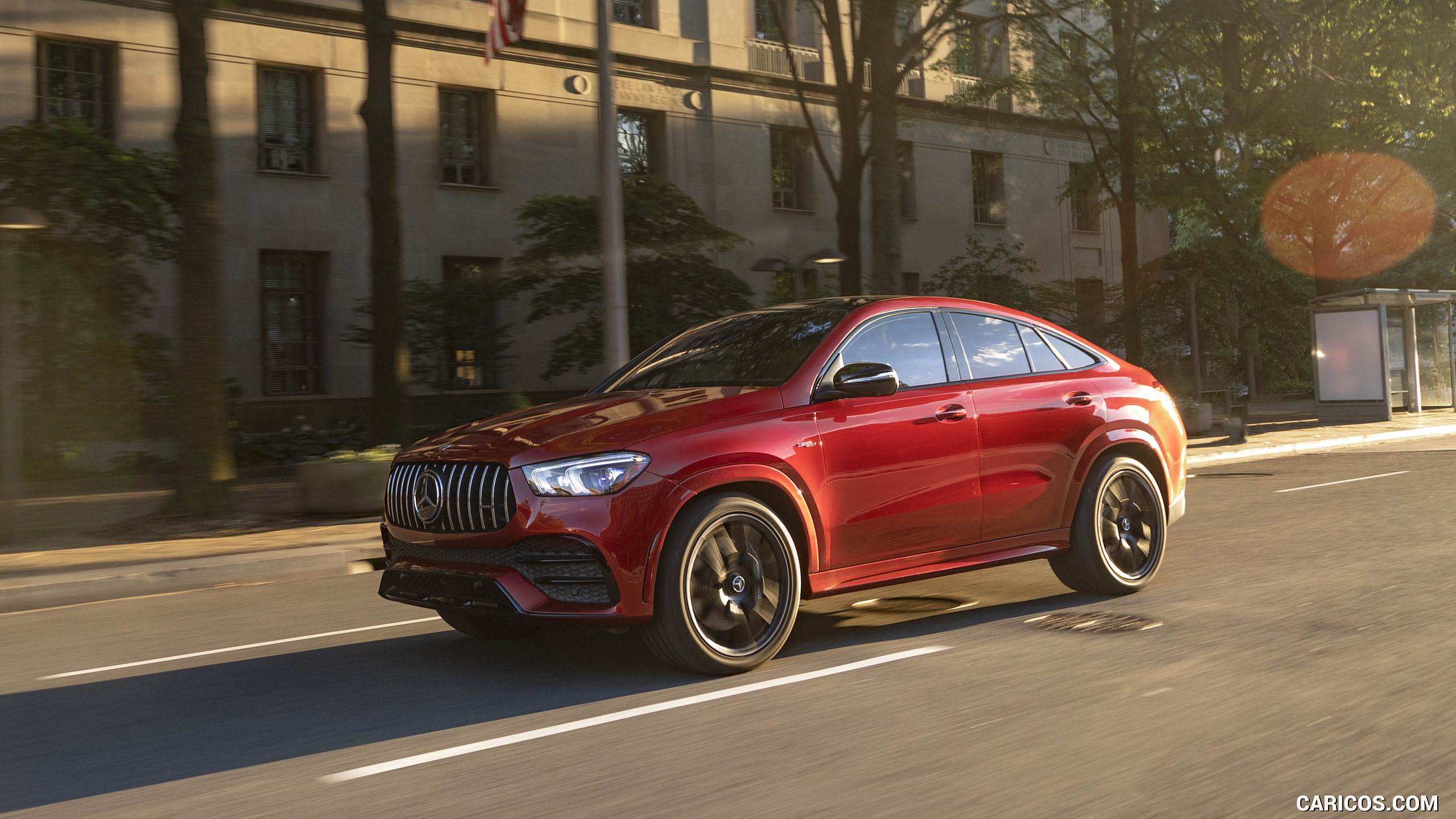 2021 Mercedes-AMG GLE 53 Coupe - Front Three-Quarter, #115 of 178