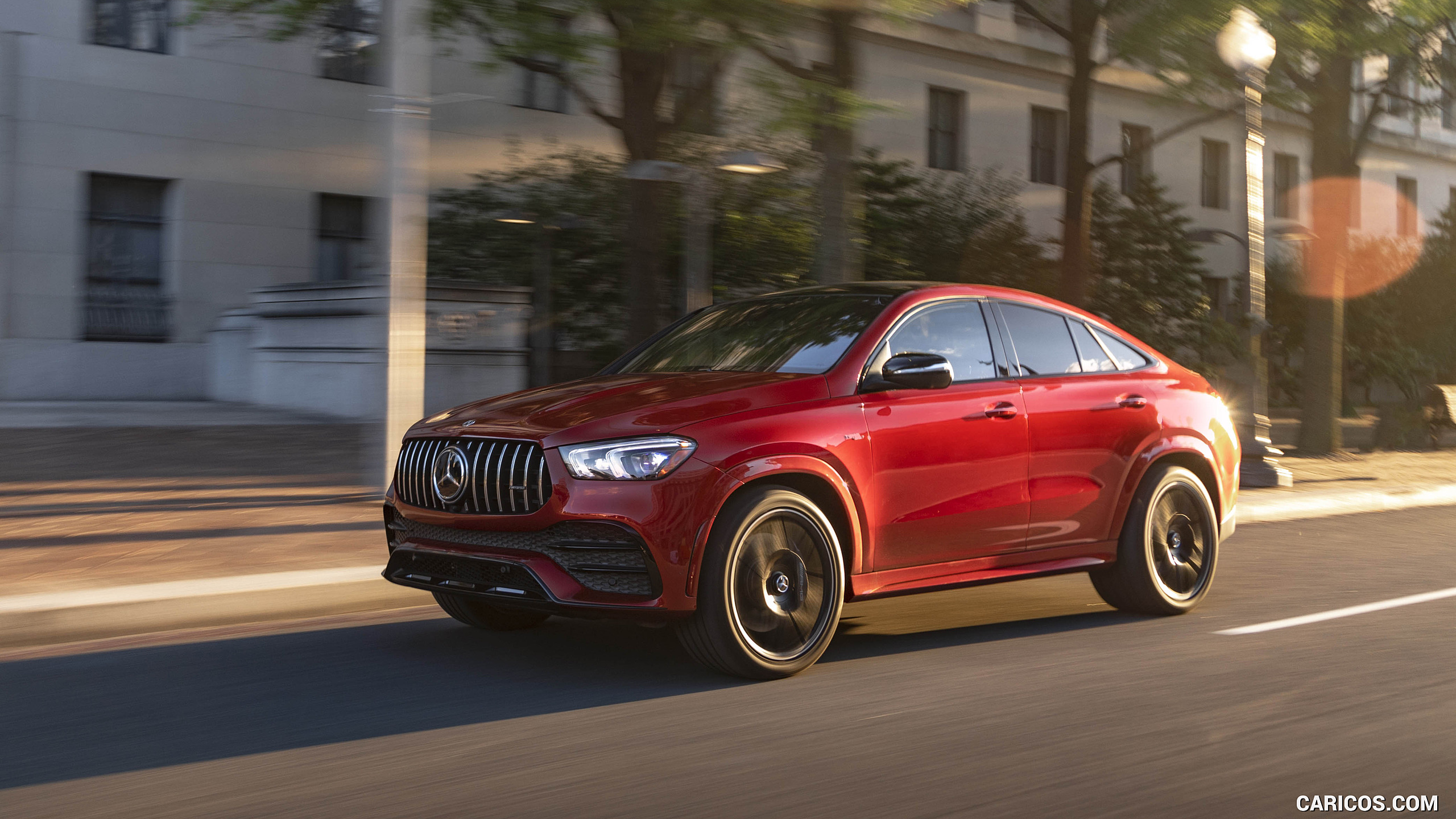 2021 Mercedes-AMG GLE 53 Coupe - Front Three-Quarter, #117 of 178