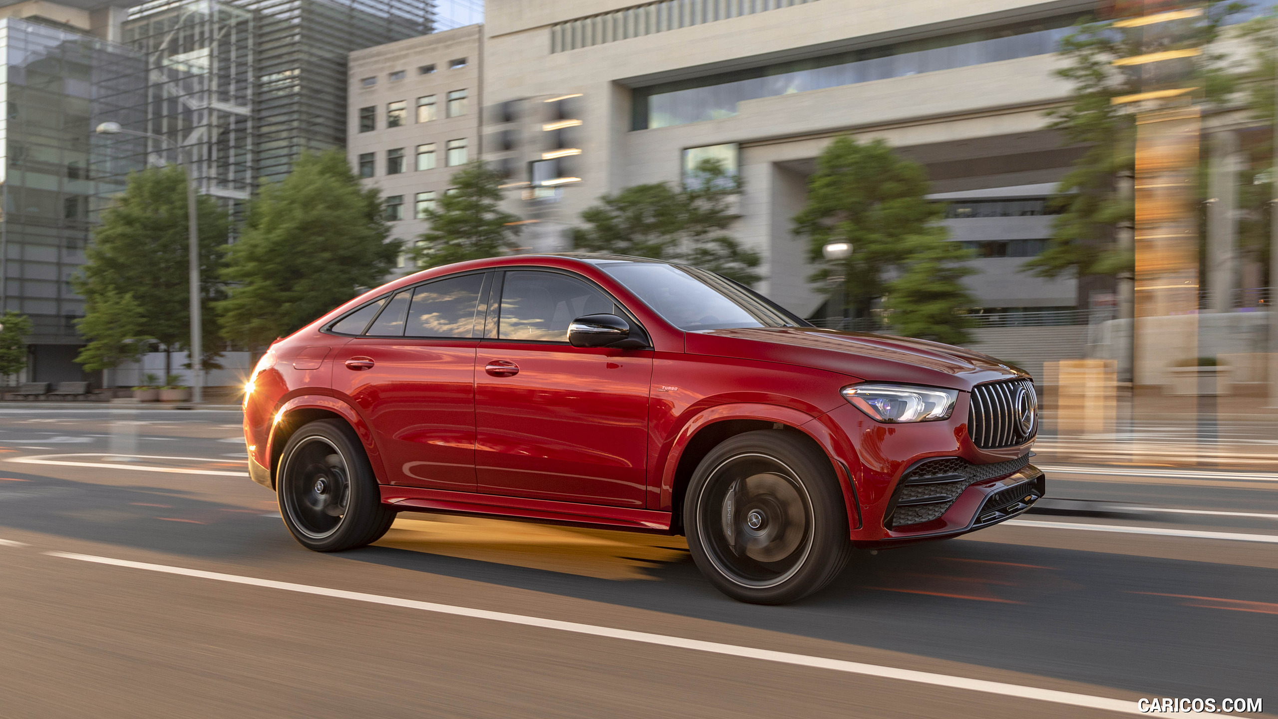 2021 Mercedes-AMG GLE 53 Coupe - Front Three-Quarter, #120 of 178