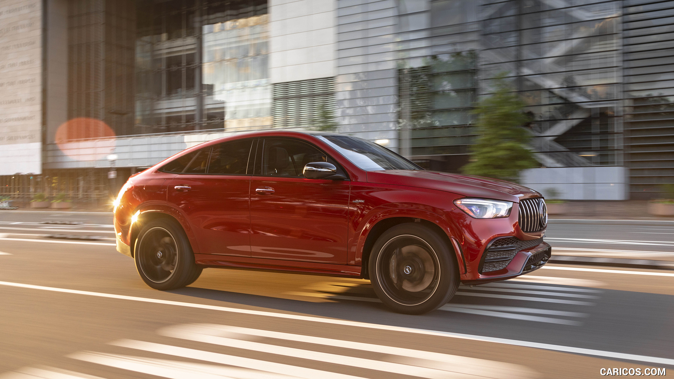 2021 Mercedes-AMG GLE 53 Coupe - Front Three-Quarter, #121 of 178