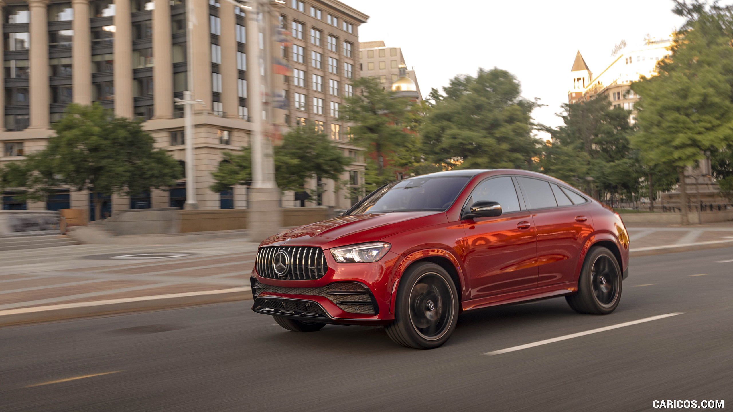 2021 Mercedes-AMG GLE 53 Coupe - Front Three-Quarter, #123 of 178