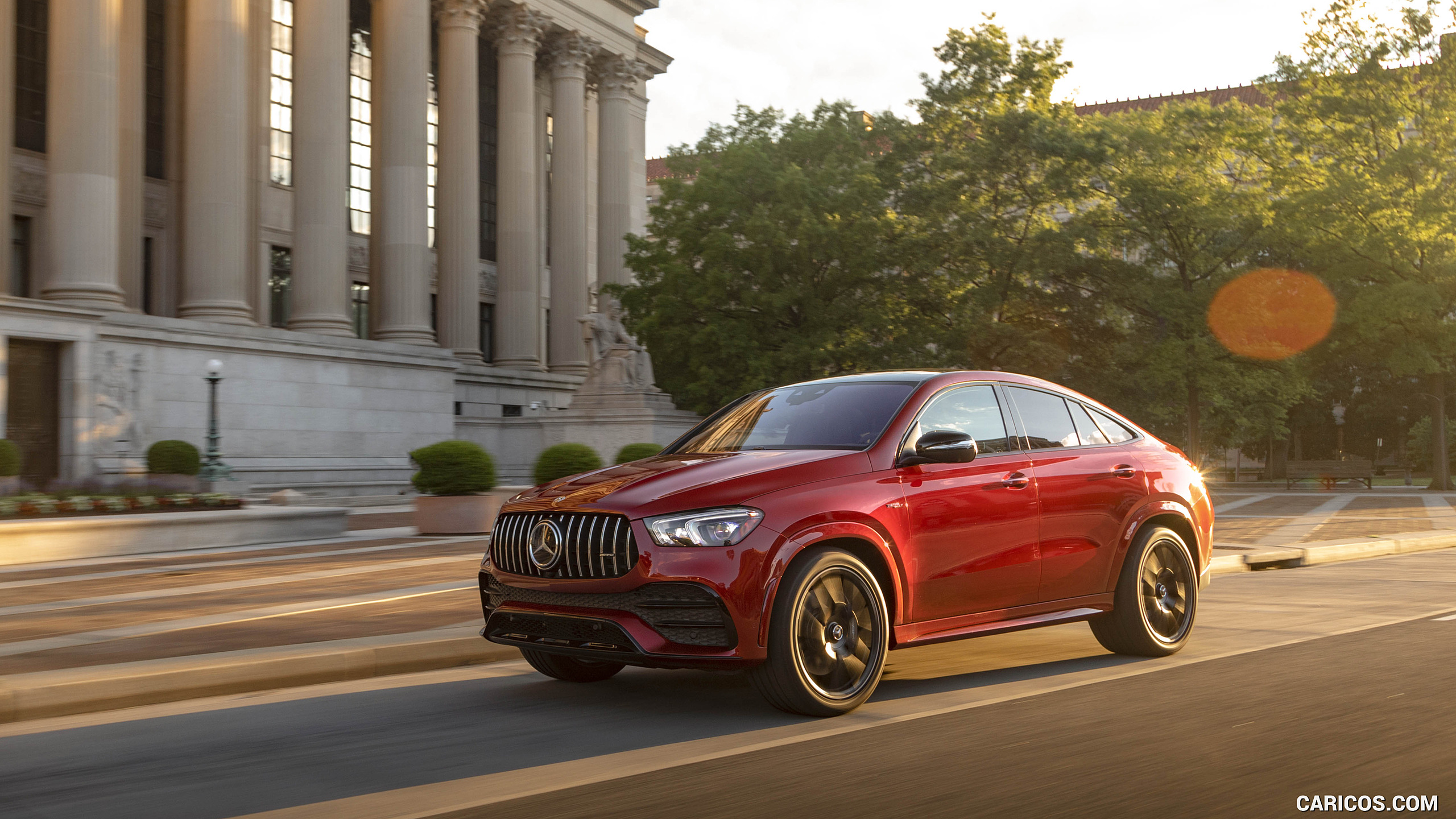 2021 Mercedes-AMG GLE 53 Coupe - Front Three-Quarter, #126 of 178