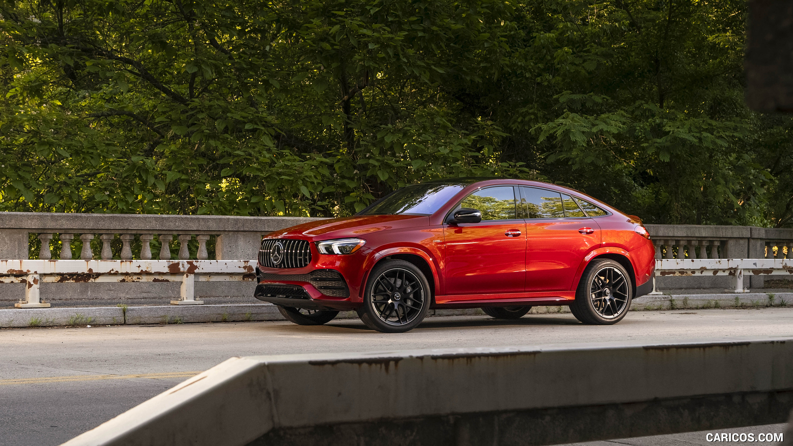 2021 Mercedes-AMG GLE 53 Coupe - Front Three-Quarter, #138 of 178