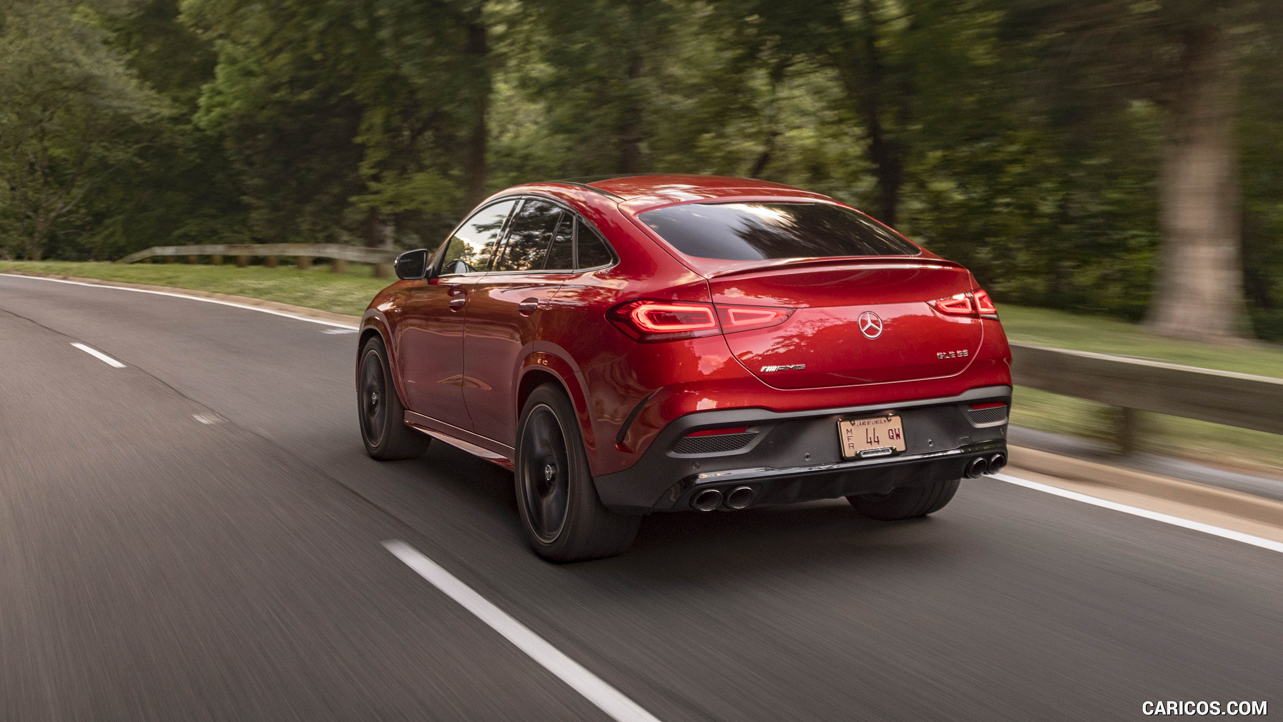 2021 Mercedes-AMG GLE 53 Coupe - Rear Three-Quarter, #93 of 178