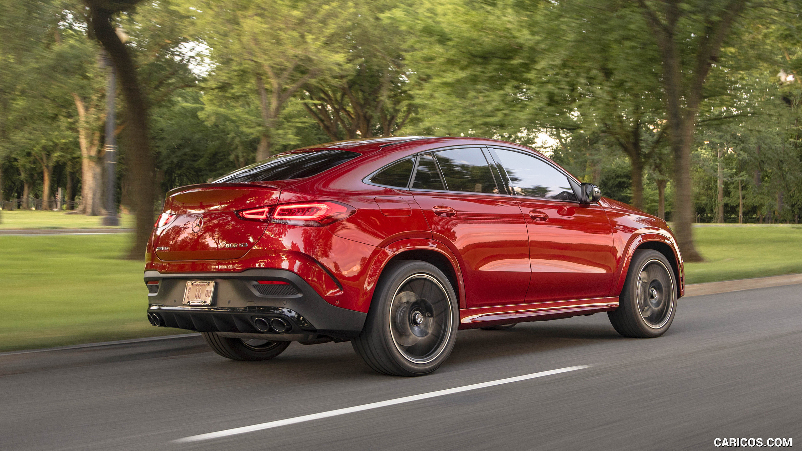 2021 Mercedes-AMG GLE 53 Coupe - Rear Three-Quarter, #97 of 178