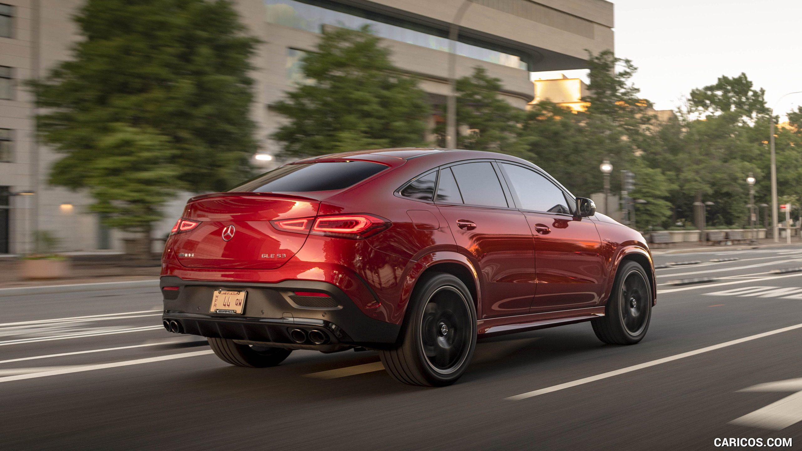2021 Mercedes-AMG GLE 53 Coupe - Rear Three-Quarter, #119 of 178