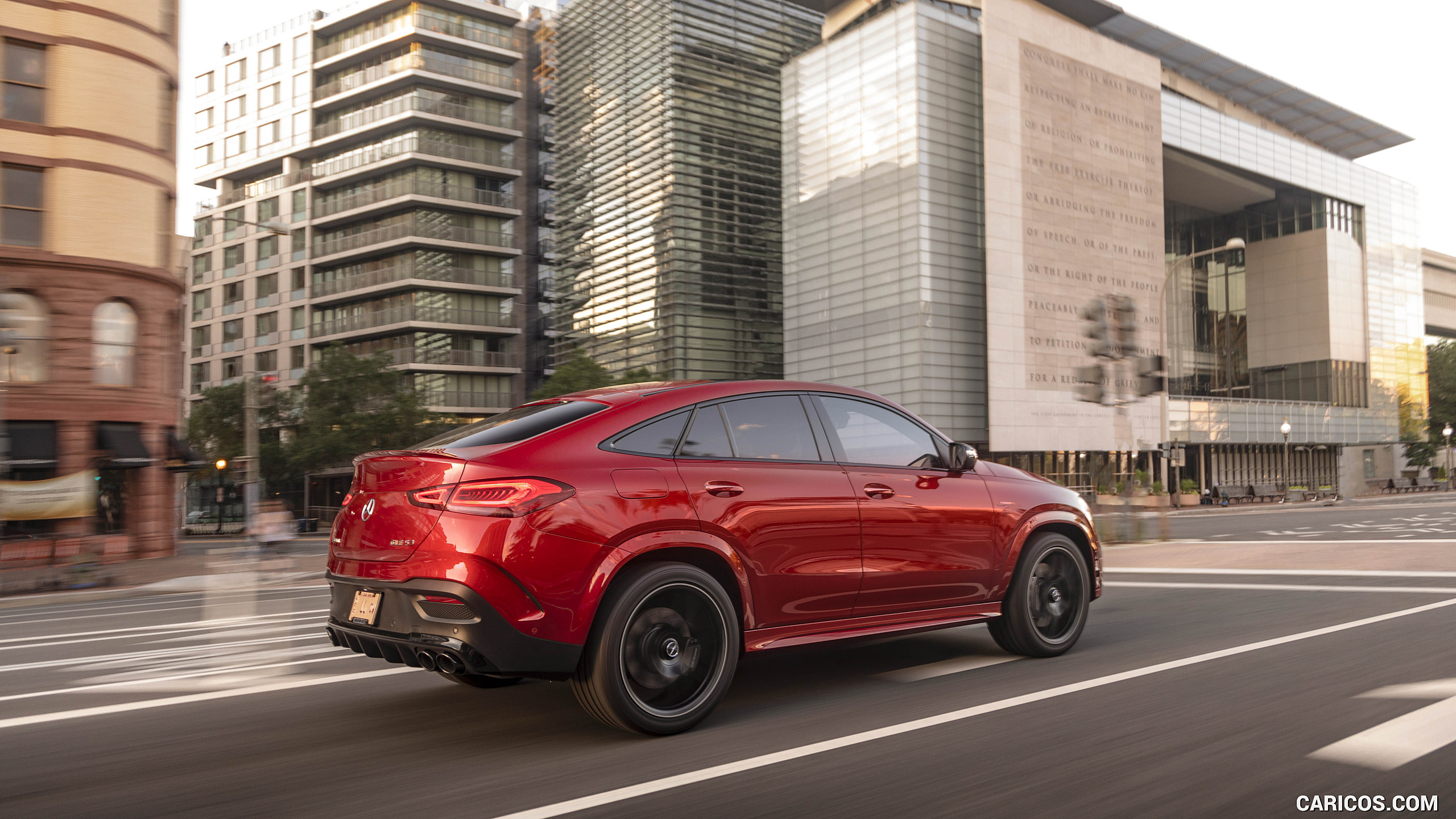 2021 Mercedes-AMG GLE 53 Coupe - Rear Three-Quarter, #124 of 178