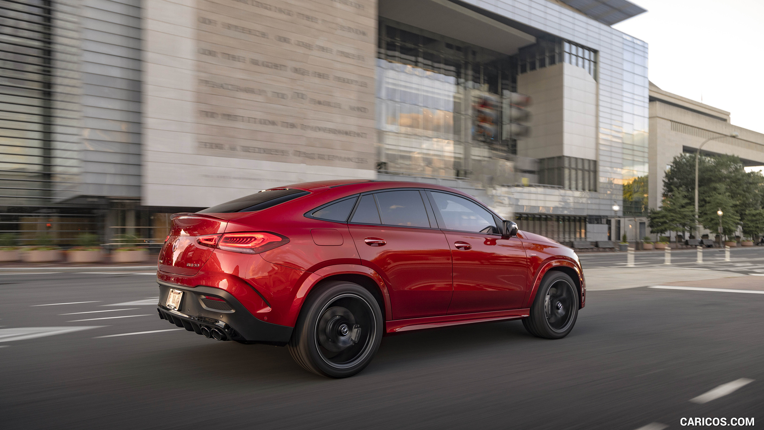 2021 Mercedes-AMG GLE 53 Coupe - Rear Three-Quarter, #125 of 178