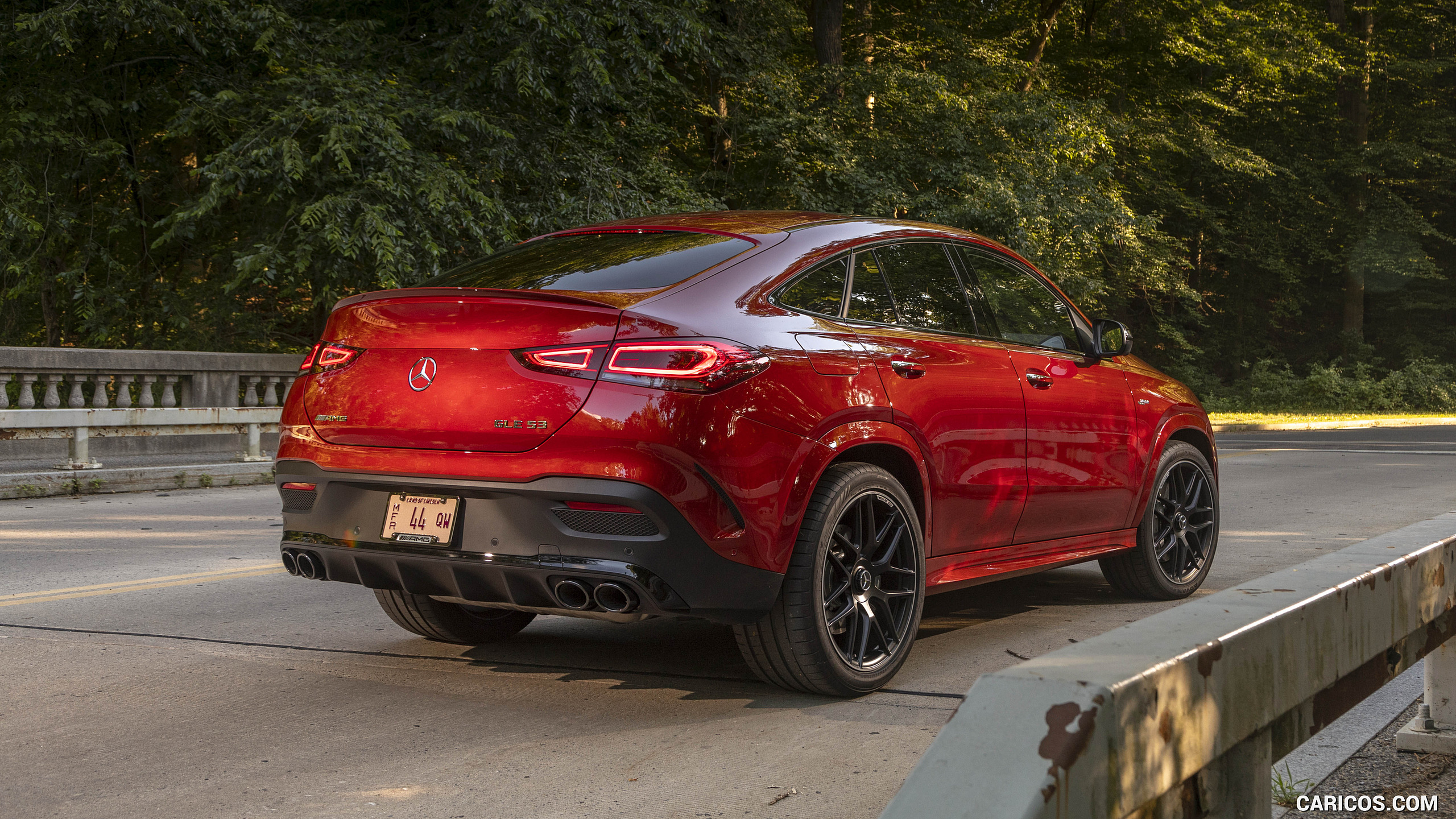 2021 Mercedes-AMG GLE 53 Coupe - Rear Three-Quarter, #137 of 178