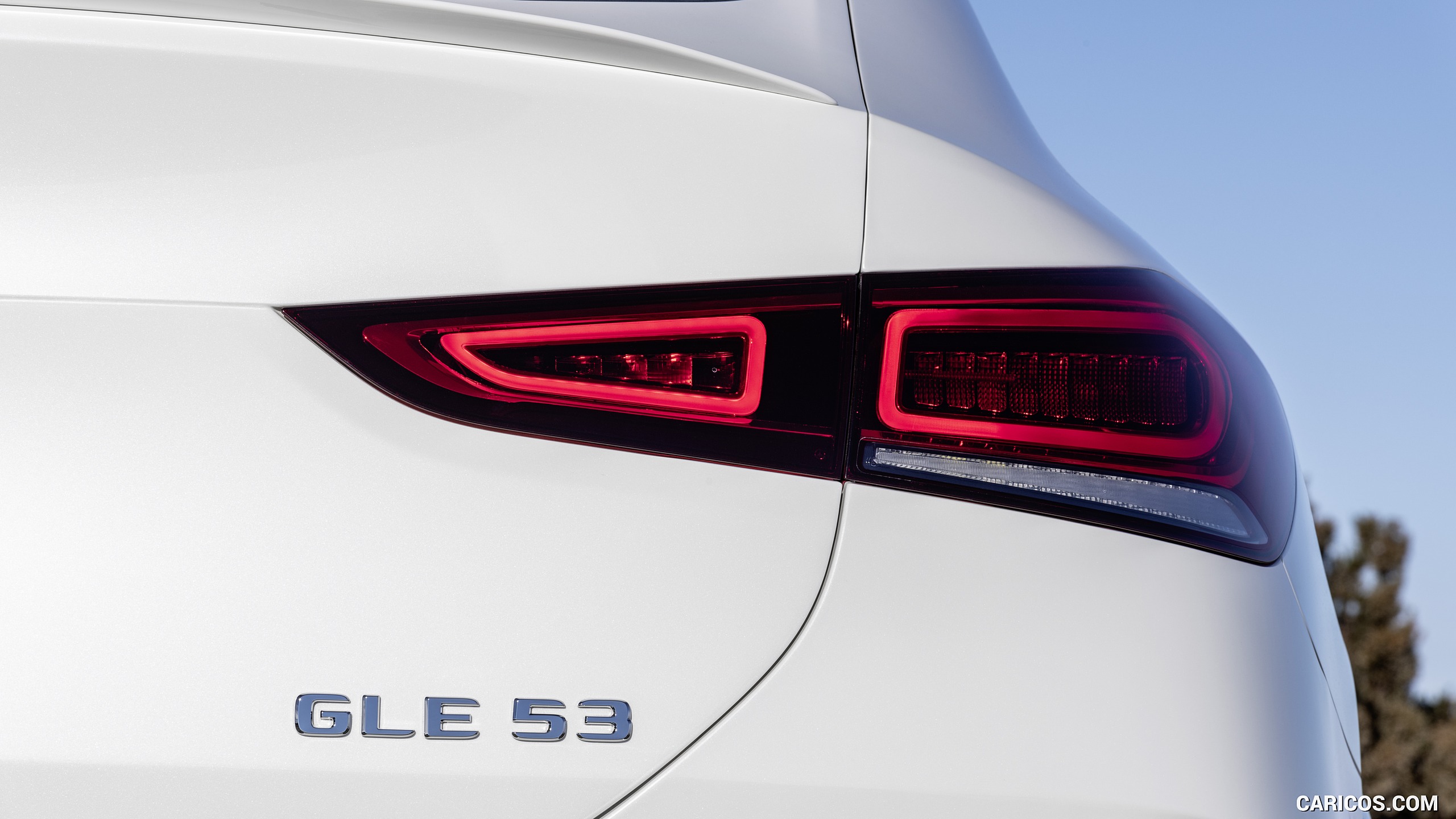 2021 Mercedes-AMG GLE 53 Coupe 4MATIC+ (Color: Designo Diamond White Bright) - Tail Light, #29 of 178