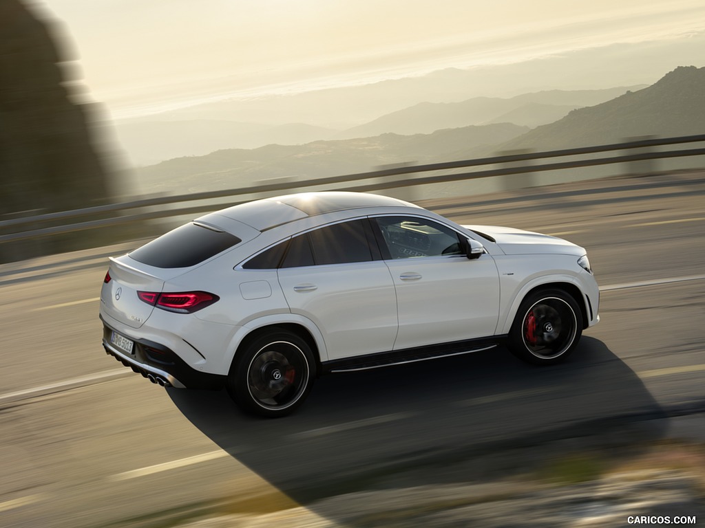 2021 Mercedes-AMG GLE 53 Coupe 4MATIC+ (Color: Designo Diamond White Bright) - Side