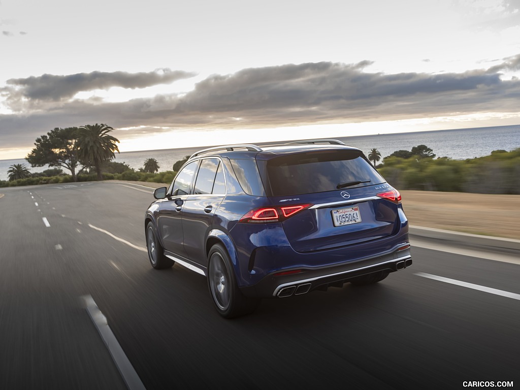 2021 Mercedes-AMG GLE 63 S (US-Spec) - Rear Three-Quarter