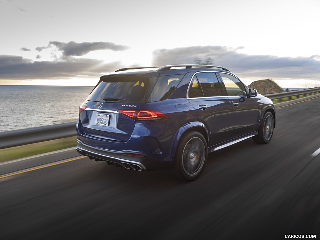 2021 Mercedes-AMG GLE 63 S (US-Spec) - Rear Three-Quarter