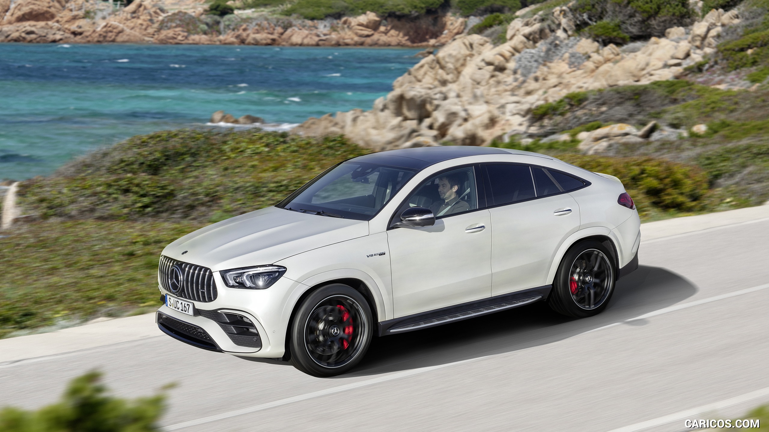 2021 Mercedes-AMG GLE 63 S 4MATIC+ Coupe (Color: Diamond White), #1 of 66