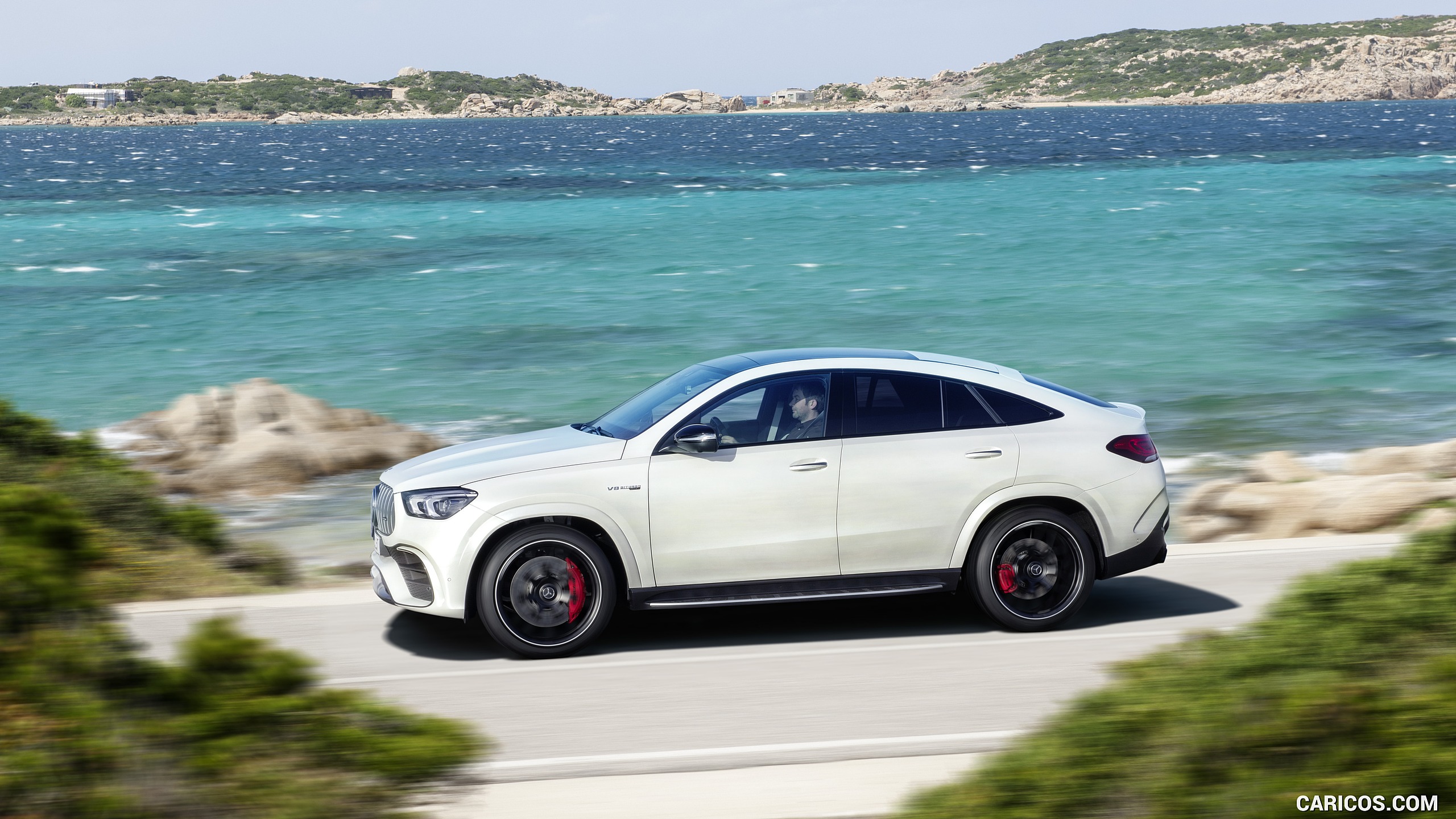 2021 Mercedes-AMG GLE 63 S 4MATIC+ Coupe (Color: Diamond White), #2 of 66