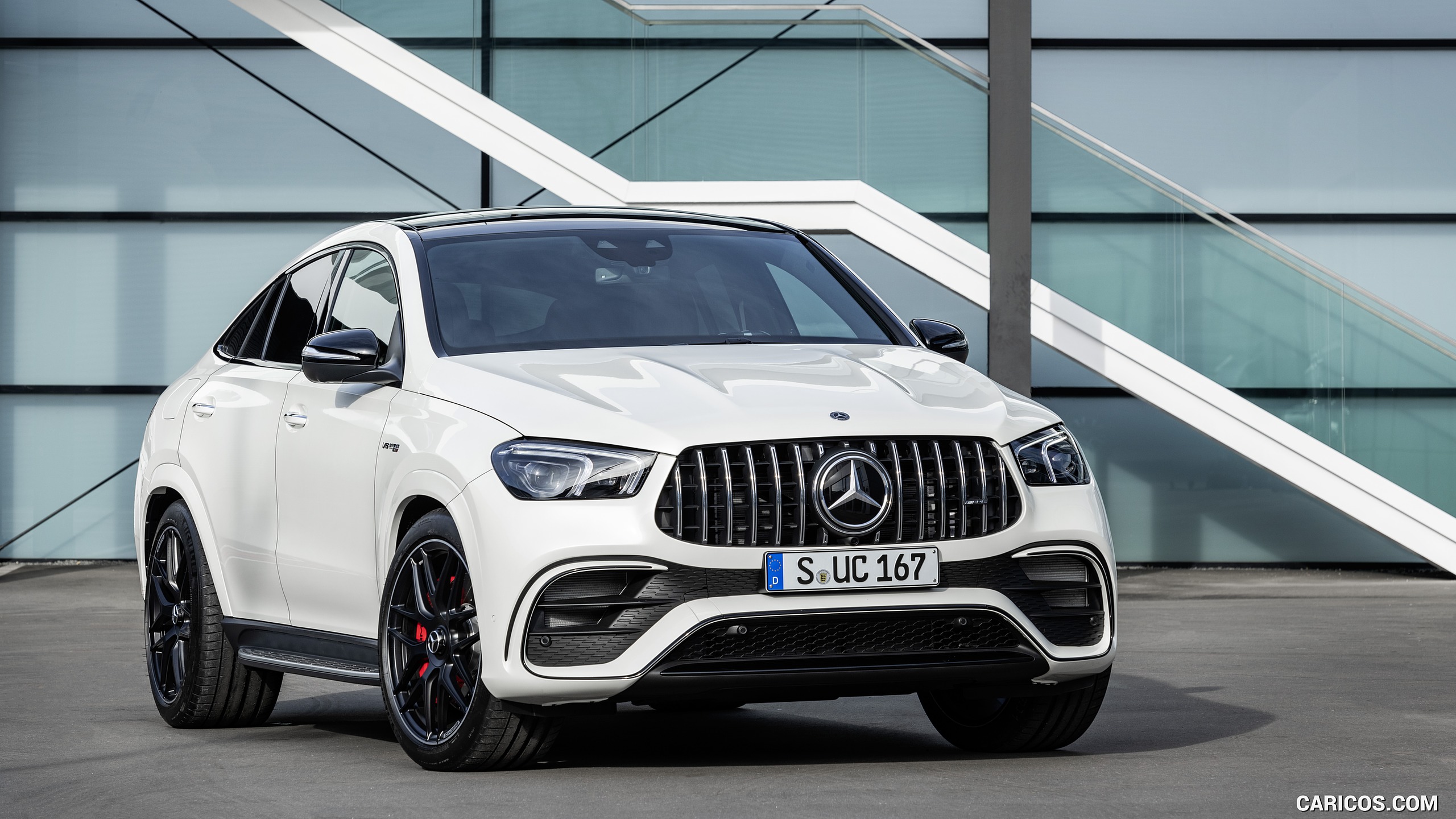 2021 Mercedes-AMG GLE 63 S 4MATIC+ Coupe (Color: Diamond White), #9 of 66
