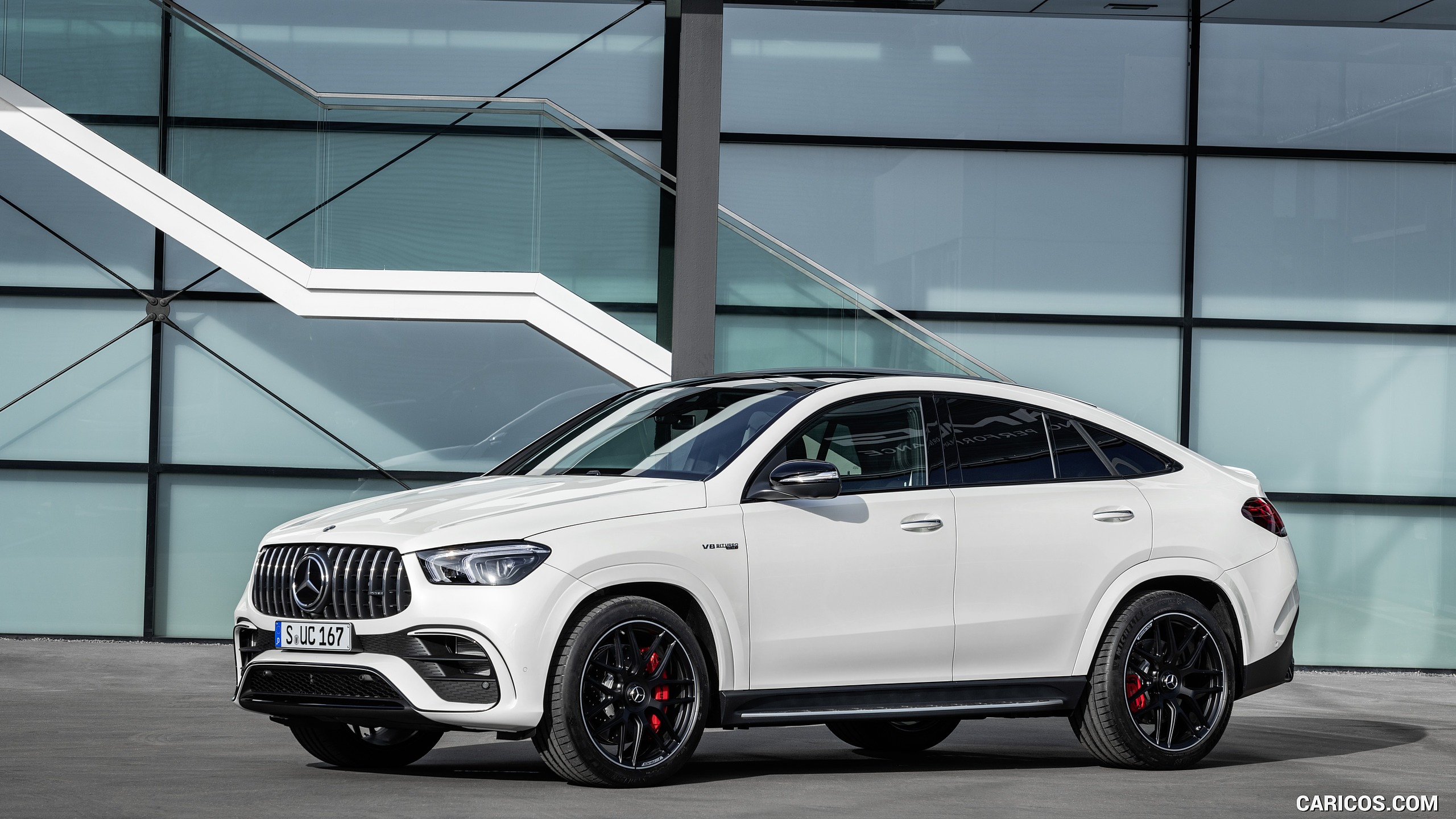 2021 Mercedes-AMG GLE 63 S 4MATIC+ Coupe (Color: Diamond White), #10 of 66