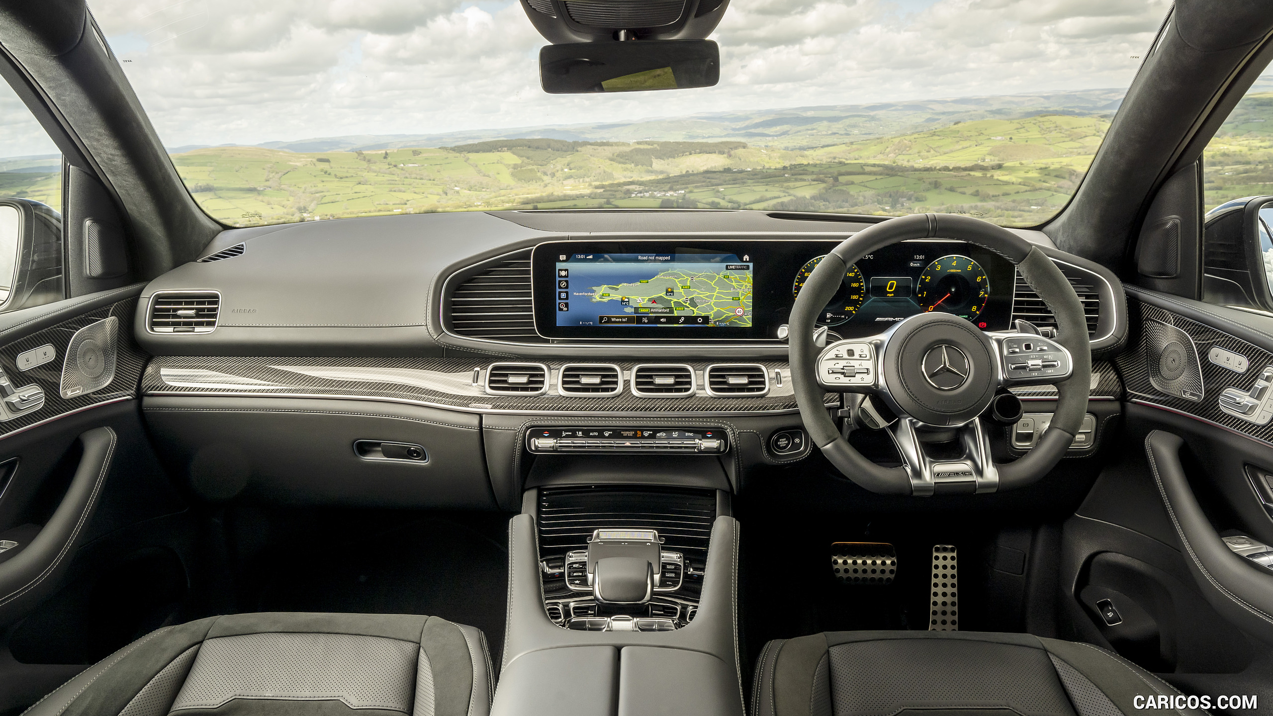 2021 Mercedes-AMG GLE 63 S 4MATIC (UK-Spec) - Interior, Cockpit, #163 of 187