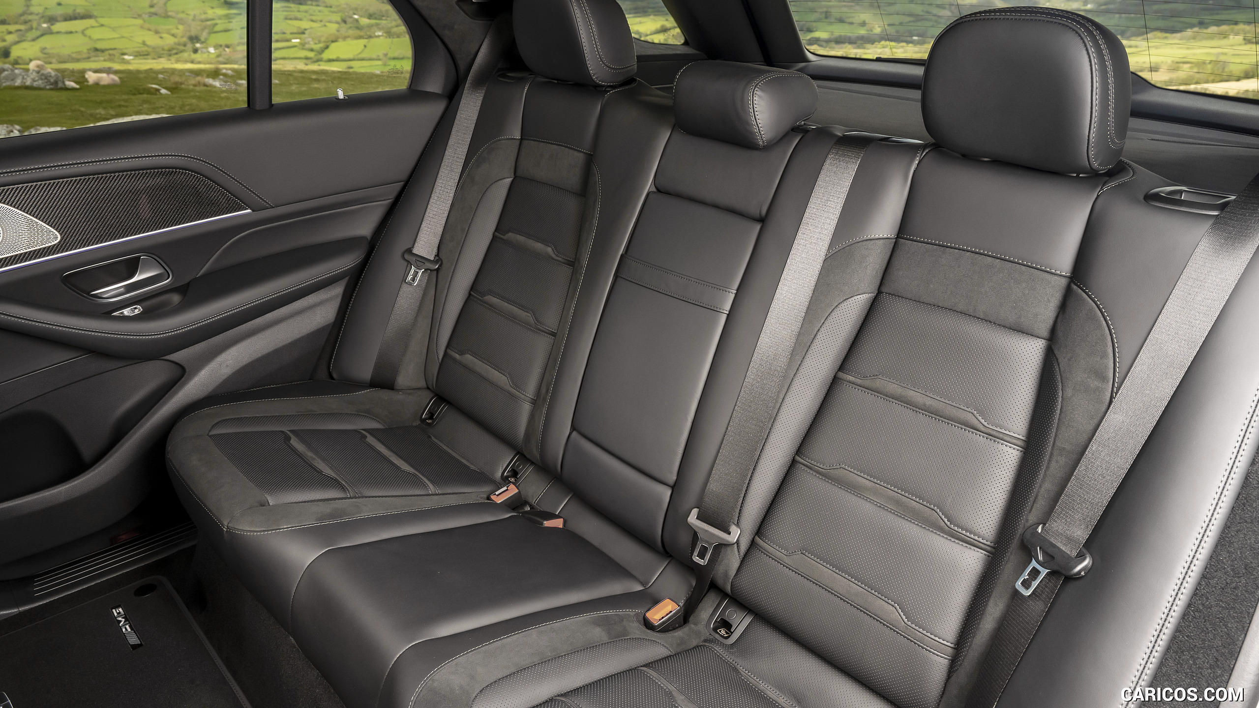 2021 Mercedes-AMG GLE 63 S 4MATIC (UK-Spec) - Interior, Rear Seats, #178 of 187