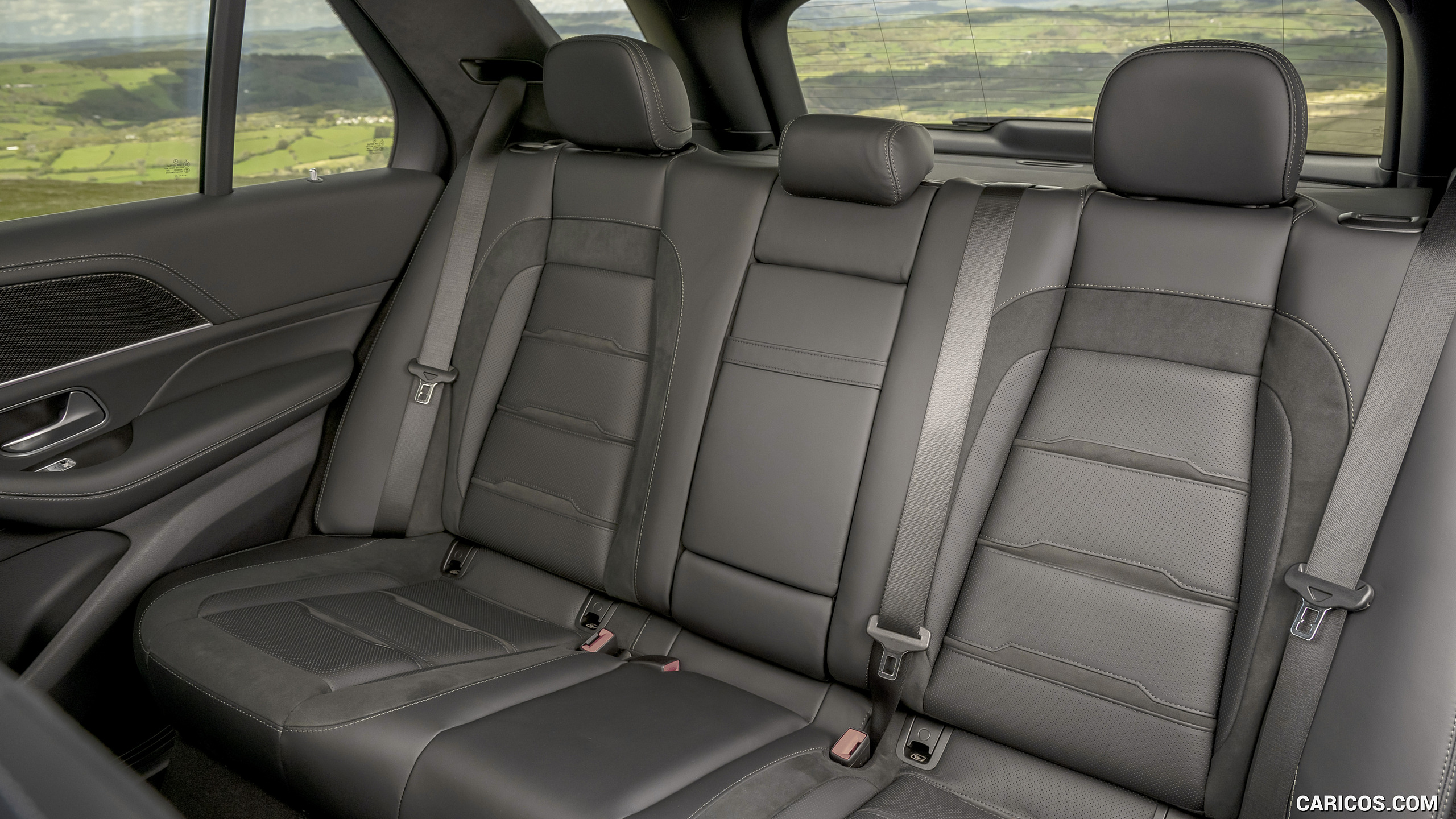 2021 Mercedes-AMG GLE 63 S 4MATIC (UK-Spec) - Interior, Rear Seats, #179 of 187