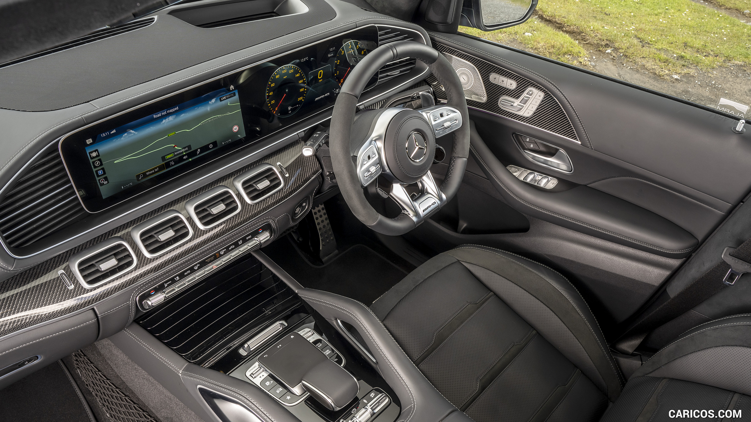 2021 Mercedes-AMG GLE 63 S 4MATIC (UK-Spec) - Interior, #166 of 187