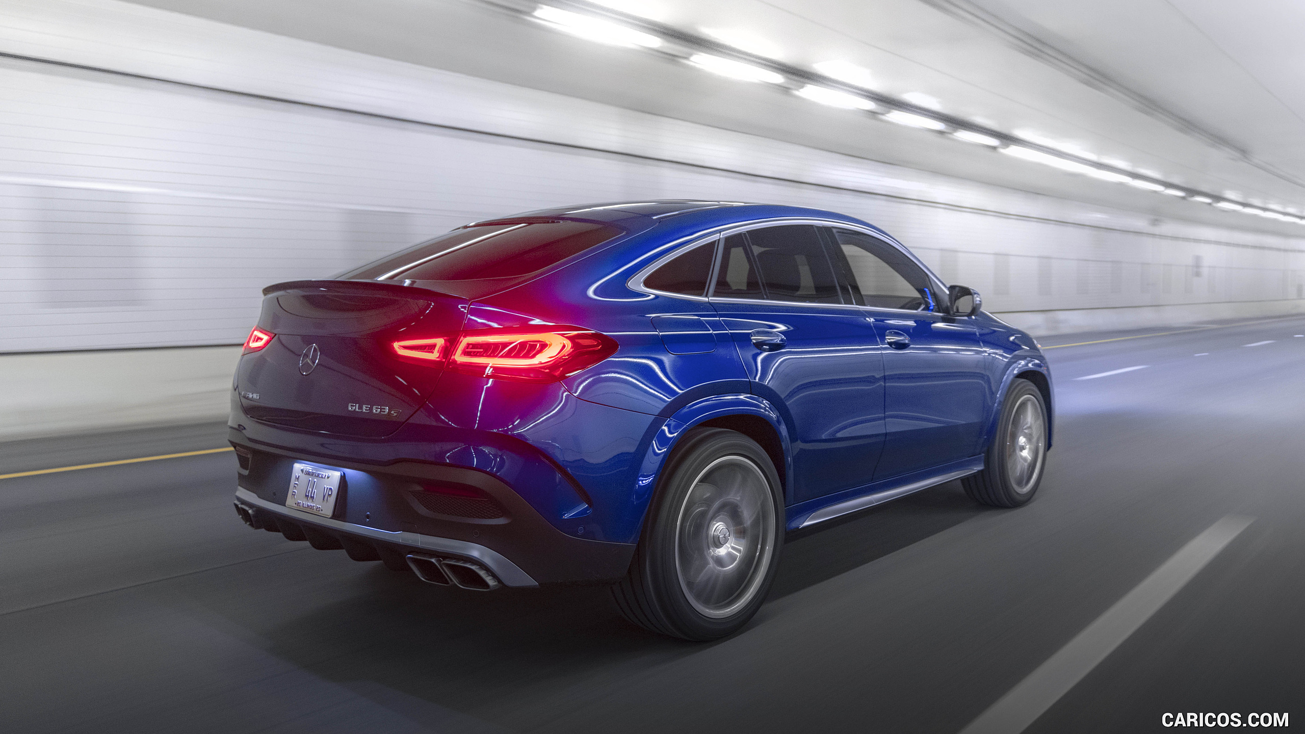 2021 Mercedes-AMG GLE 63 S Coupe (US-Spec) - Rear Three-Quarter, #38 of 66