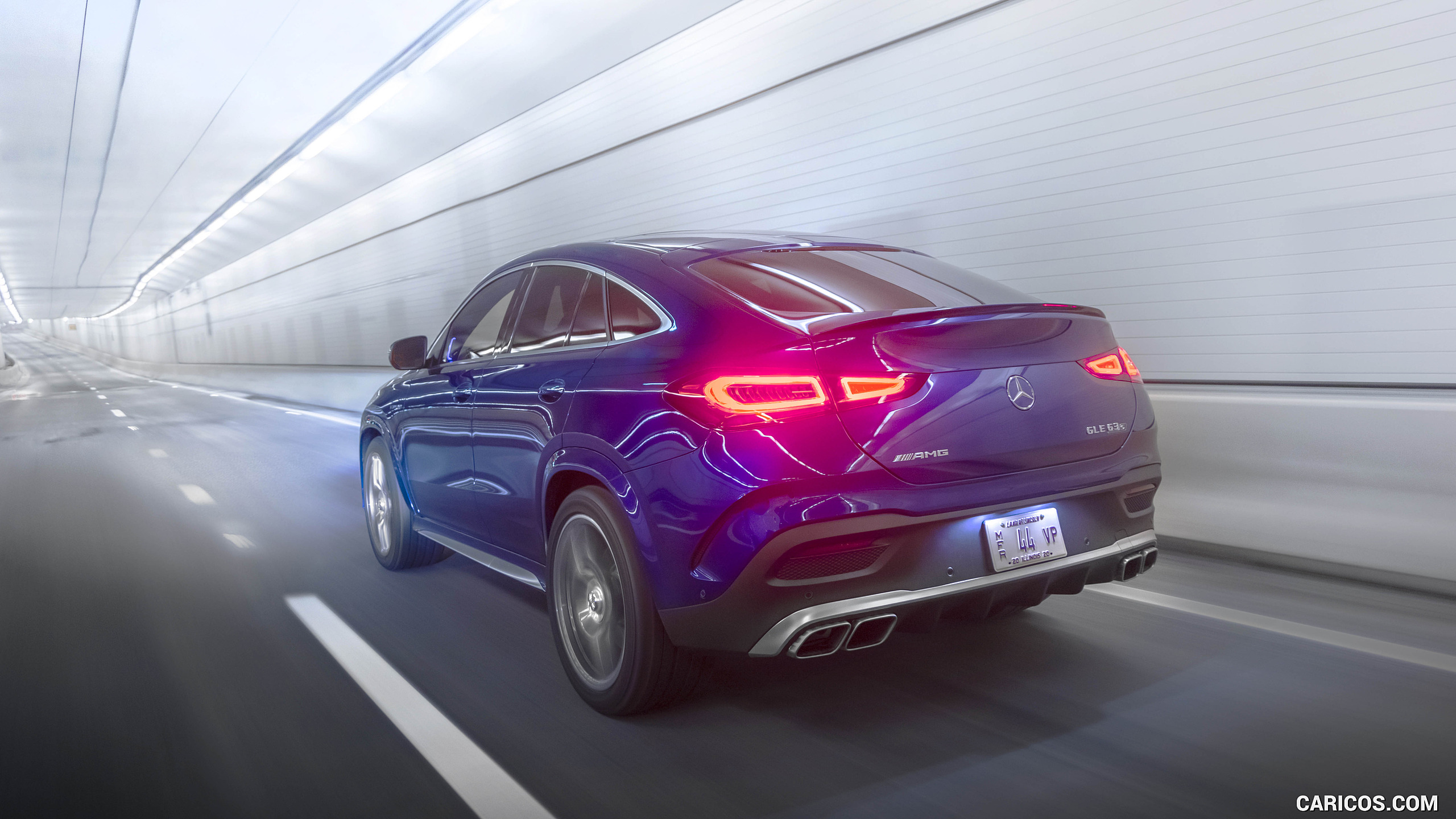 2021 Mercedes-AMG GLE 63 S Coupe (US-Spec) - Rear Three-Quarter, #39 of 66