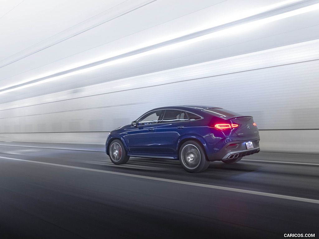 2021 Mercedes-AMG GLE 63 S Coupe (US-Spec) - Rear Three-Quarter