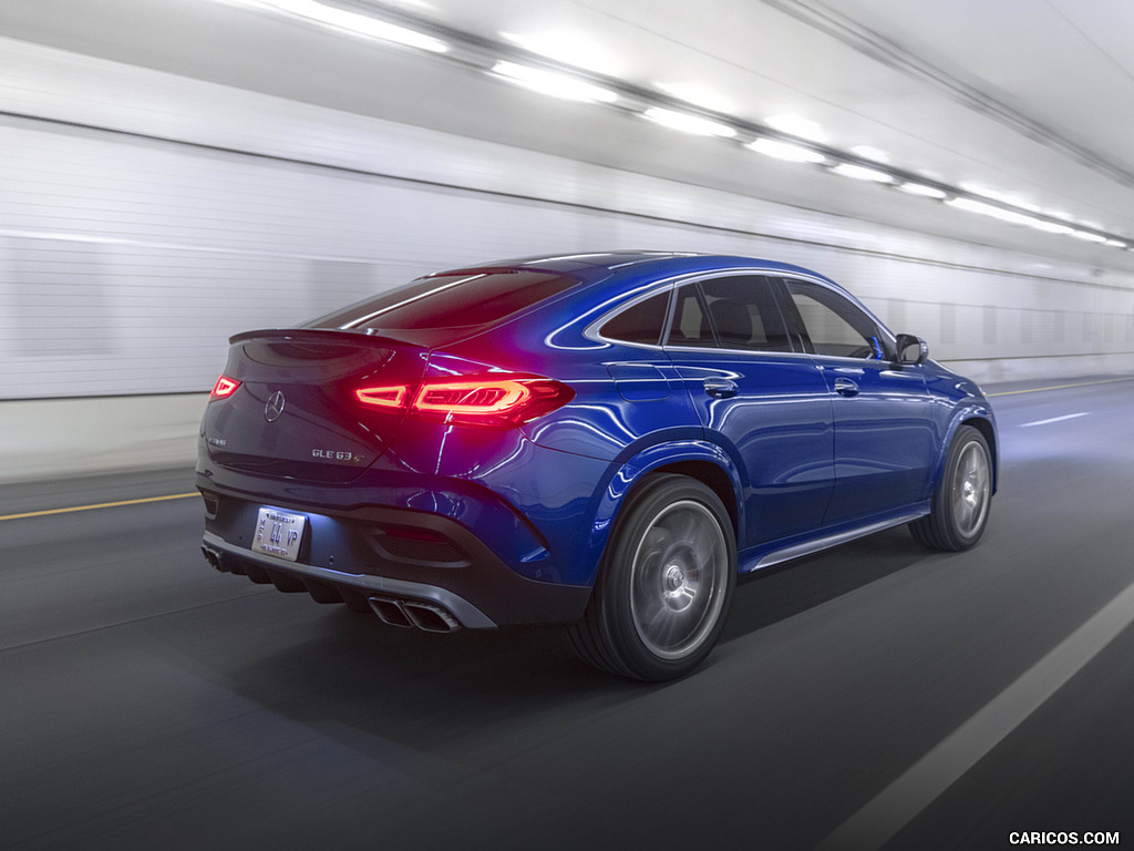 2021 Mercedes-AMG GLE 63 S Coupe (US-Spec) - Rear Three-Quarter