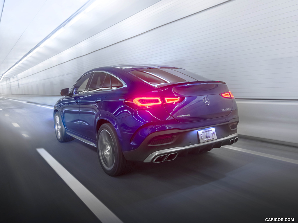 2021 Mercedes-AMG GLE 63 S Coupe (US-Spec) - Rear Three-Quarter