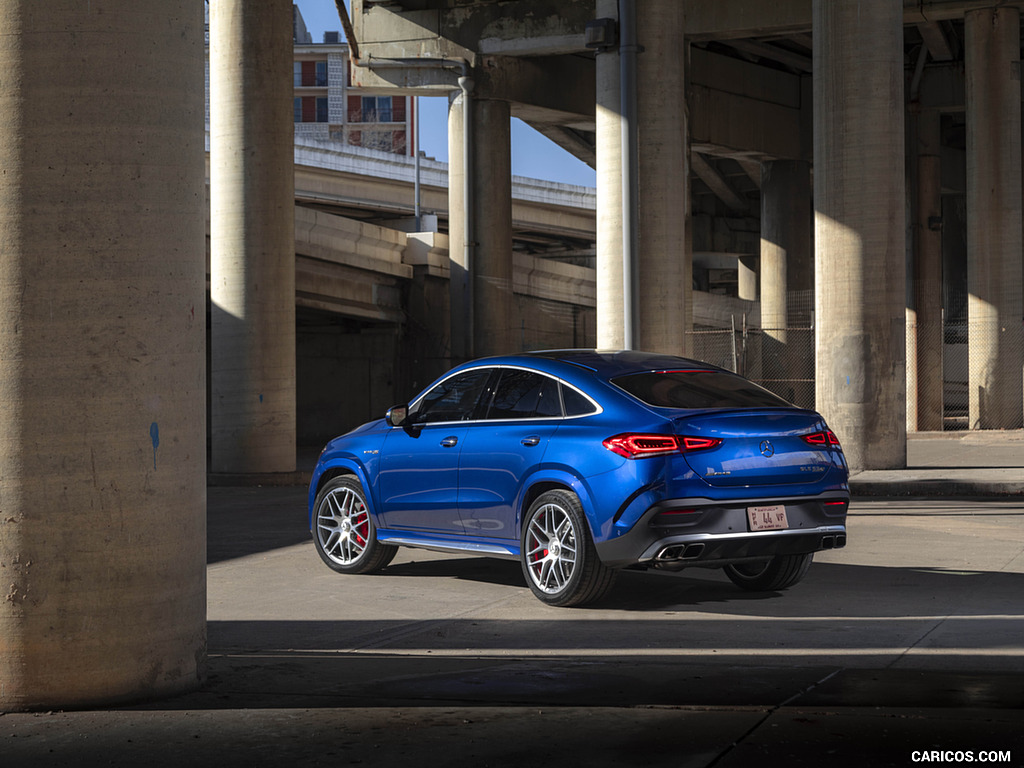 2021 Mercedes-AMG GLE 63 S Coupe (US-Spec) - Rear Three-Quarter