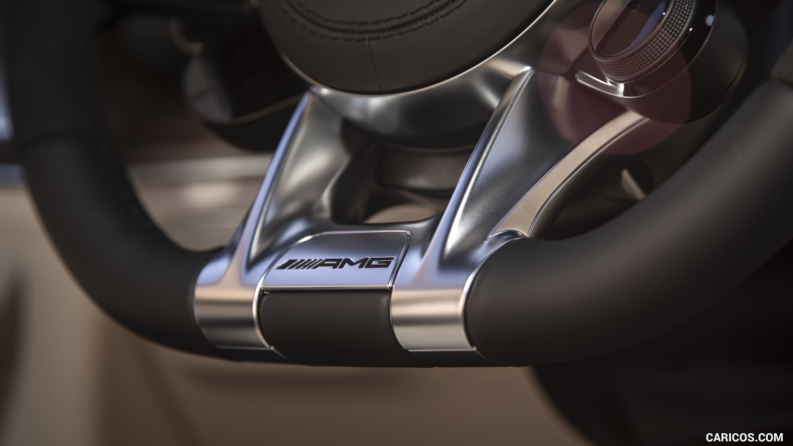 2021 Mercedes-AMG GLS 63 (US-Spec) - Interior, Steering Wheel, #66 of 95