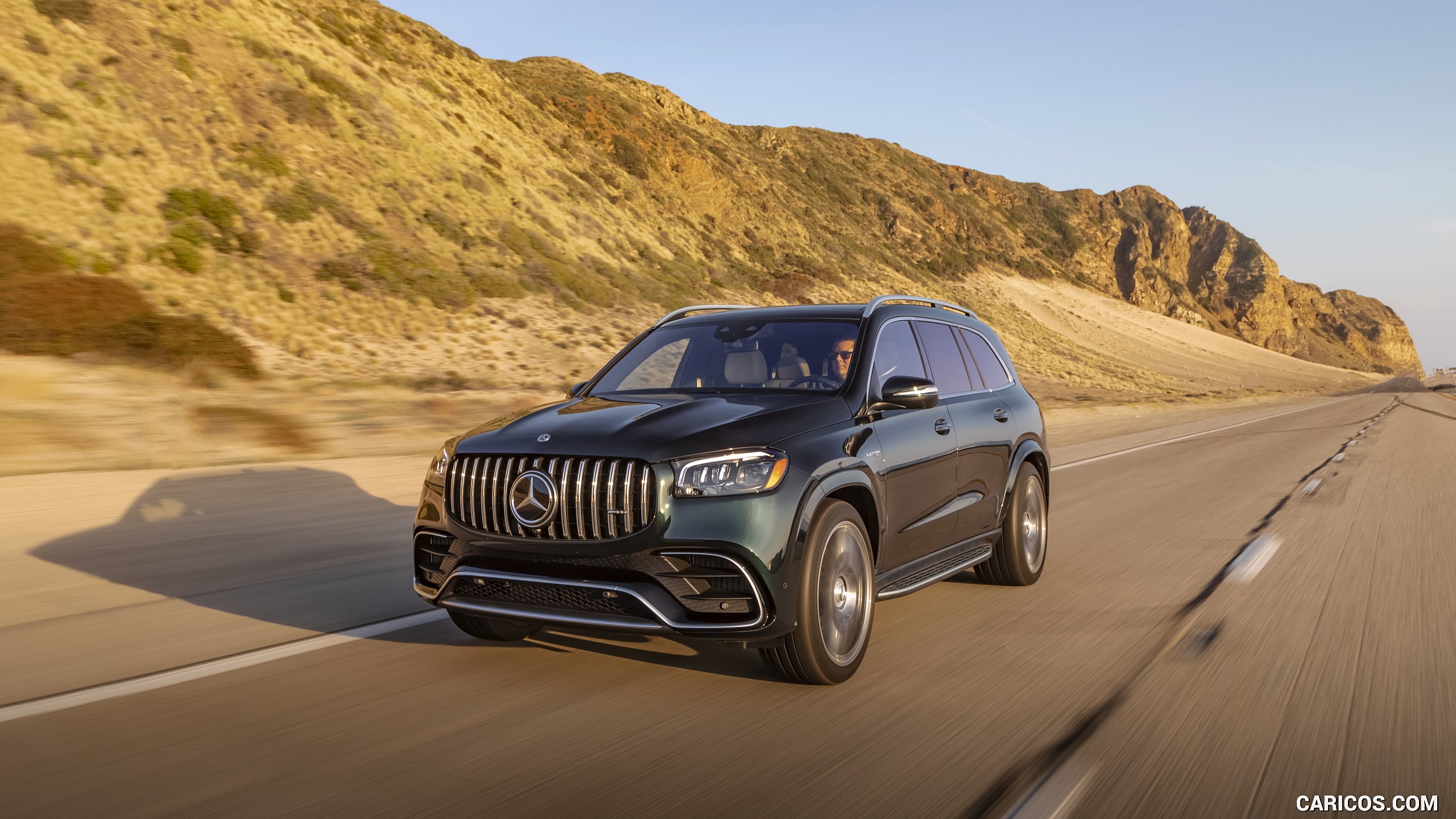 2021 Mercedes-AMG GLS 63 (US-Spec) - Front Three-Quarter | Caricos