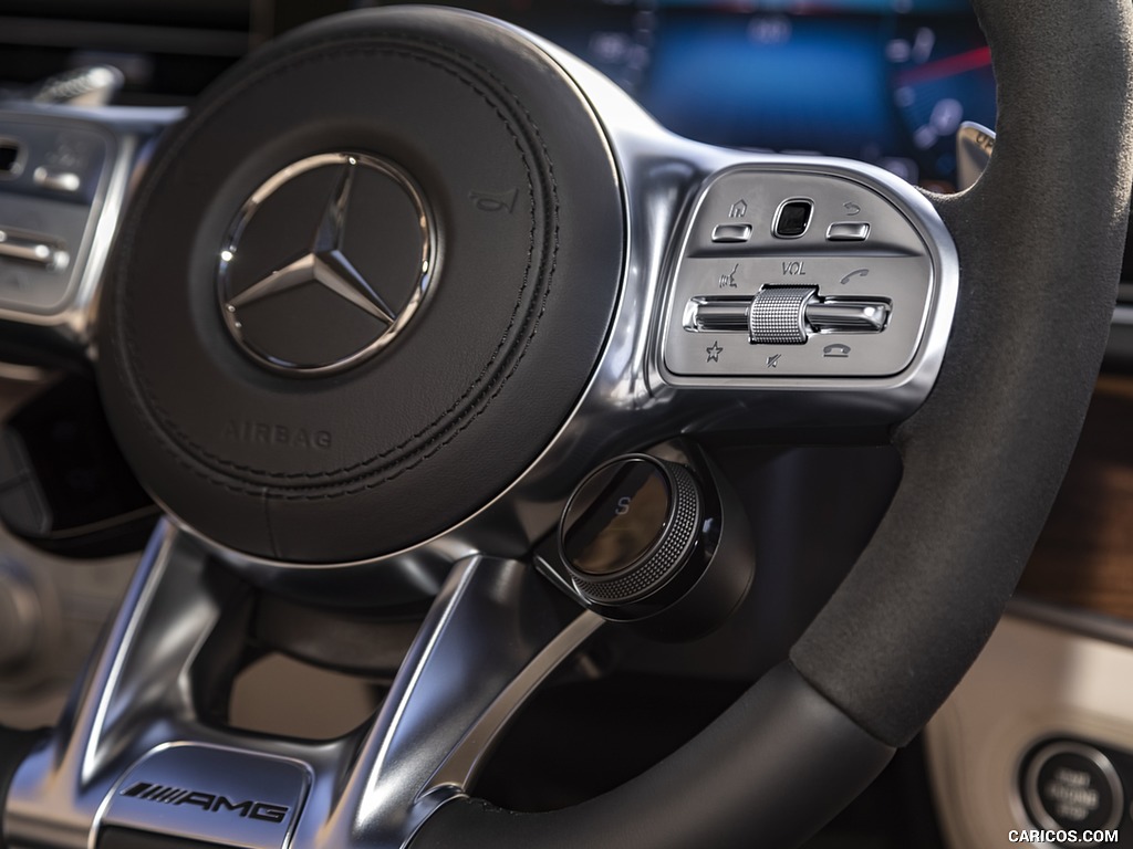 2021 Mercedes-AMG GLS 63 (US-Spec) - Interior, Steering Wheel