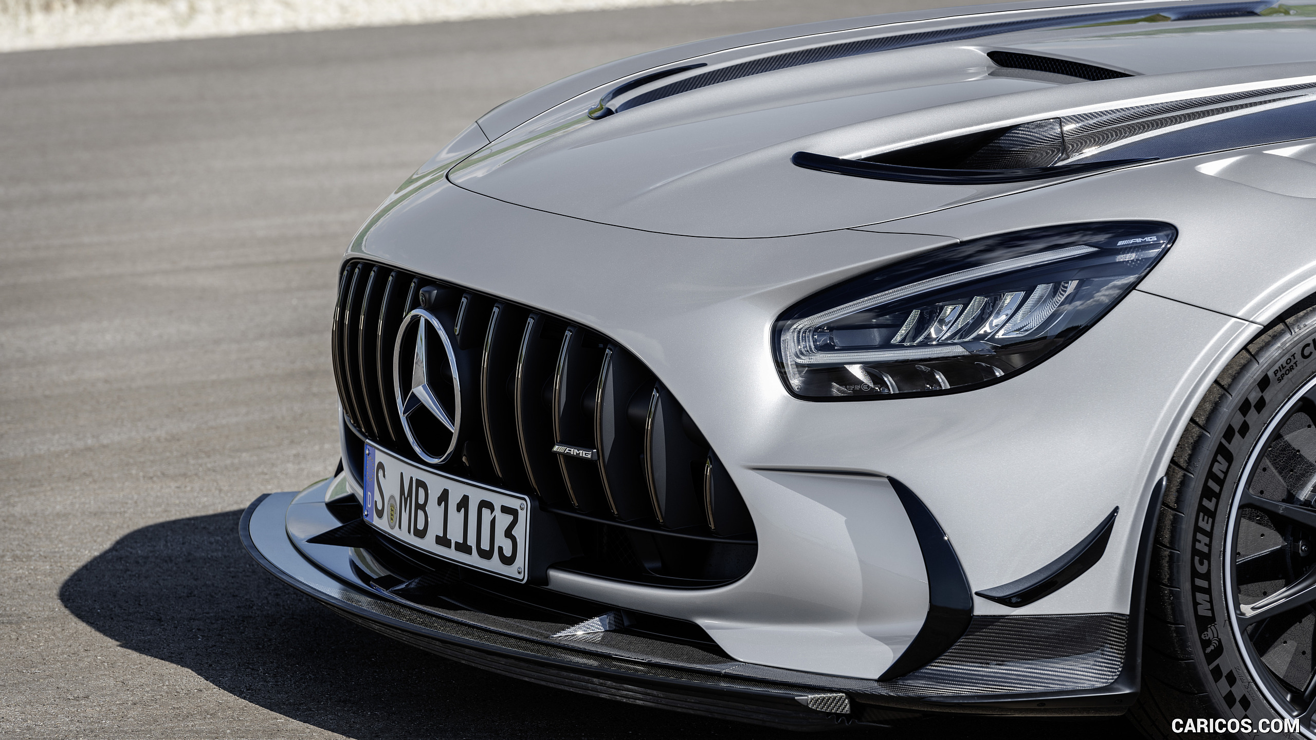 2021 Mercedes-AMG GT Black Series (Color: High Tech Silver) - Detail, #50 of 215