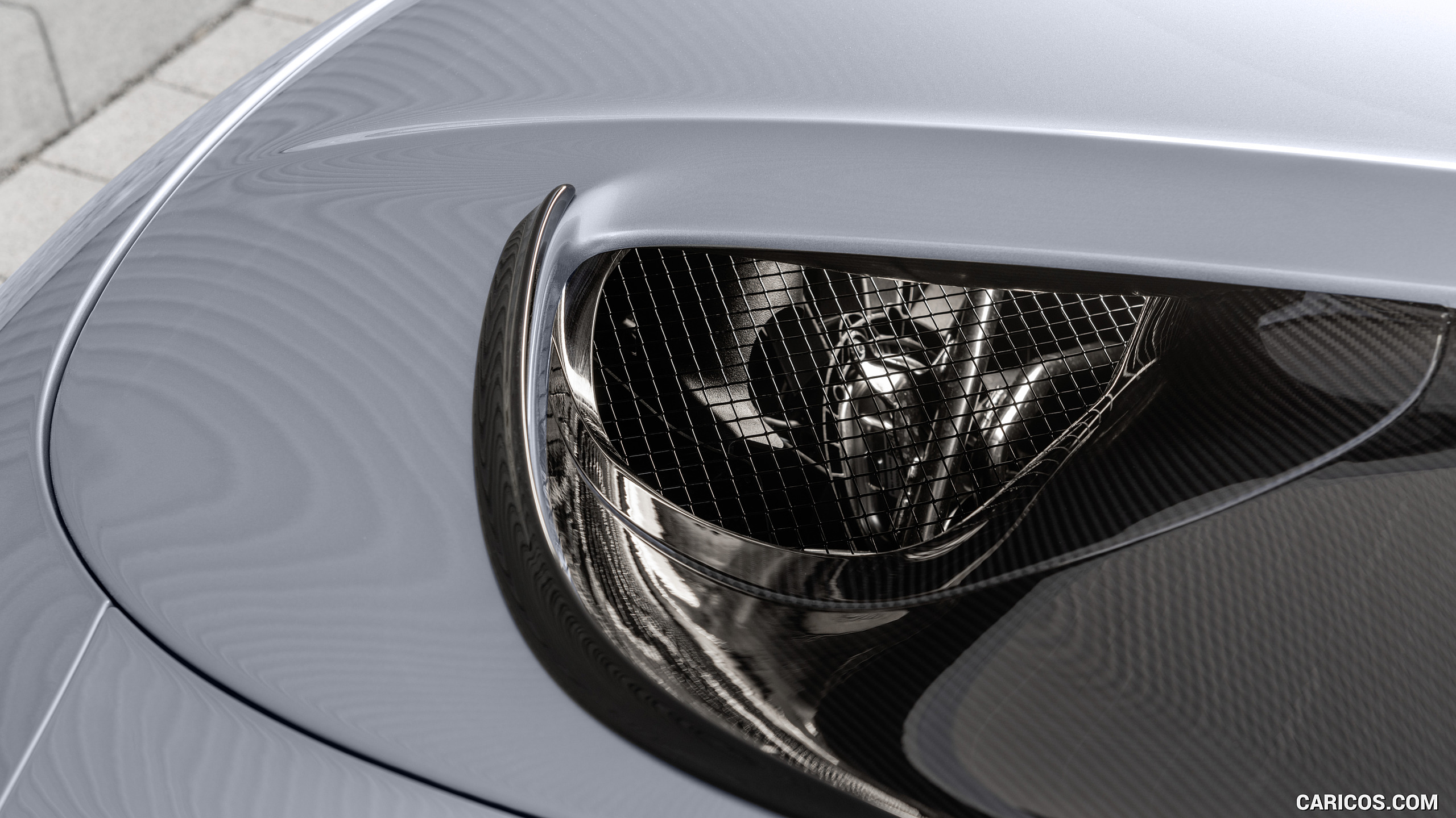 2021 Mercedes-AMG GT Black Series (Color: High Tech Silver) - Detail, #57 of 215